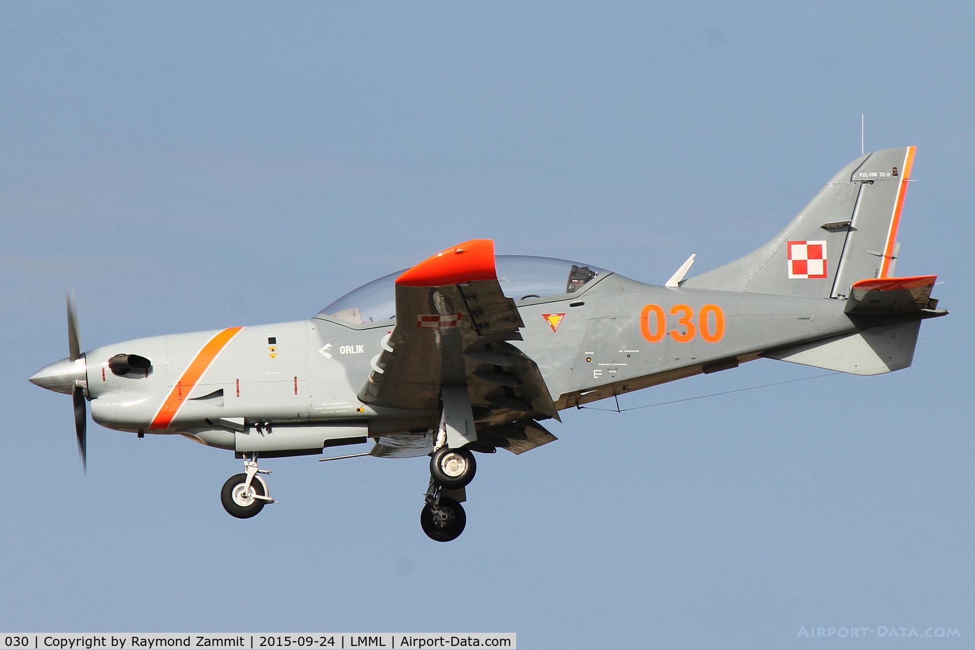 030, PZL-Okecie PZL-130TC-II Turbo Orlik C/N 03940030, PZL-130 Orlik 030 Polish Air Force Aerobatic Team