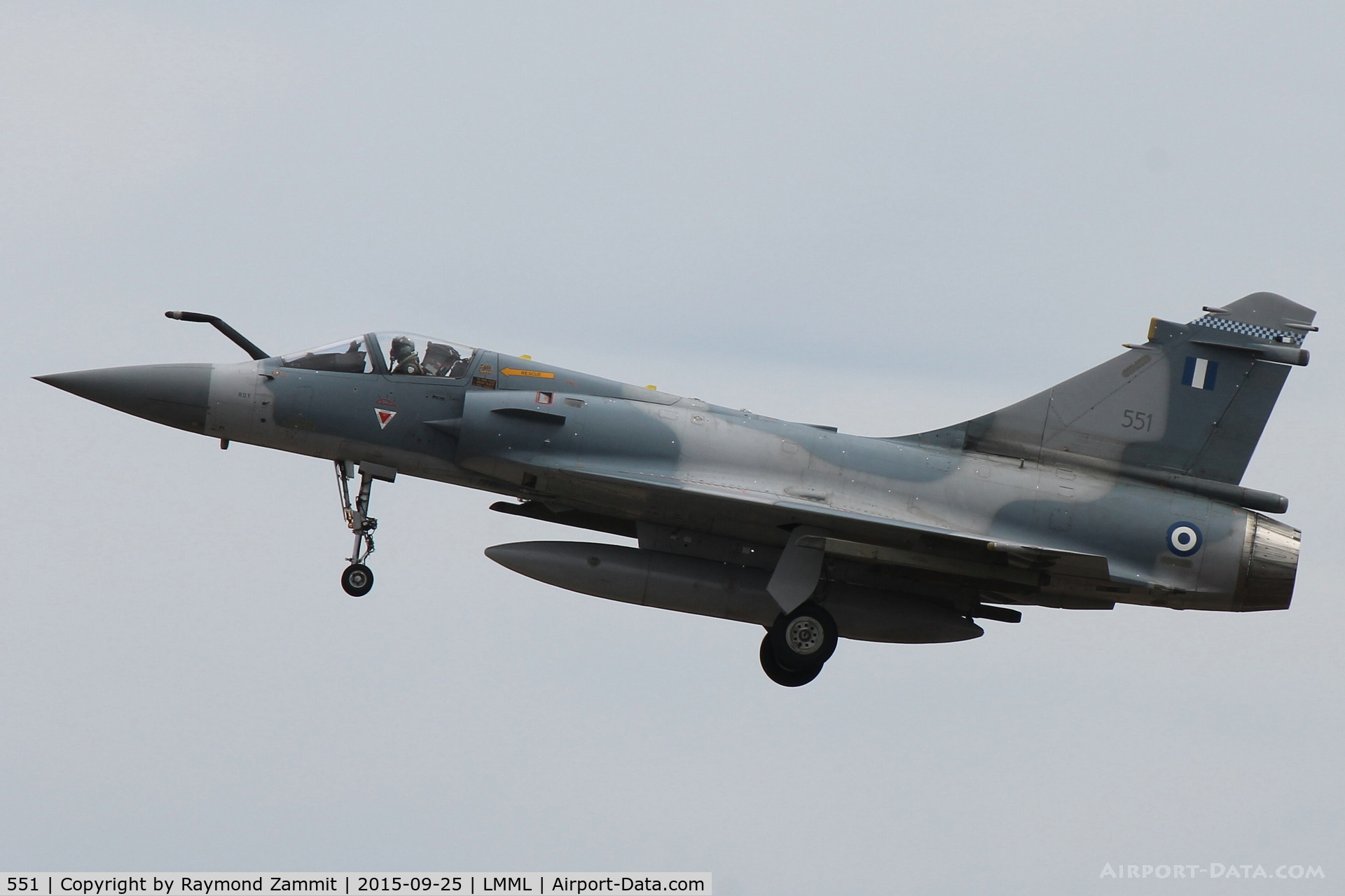 551, Dassault Mirage 2000-5EG C/N 601, Dassault Mirage 2000EG 551 Greek Air Force