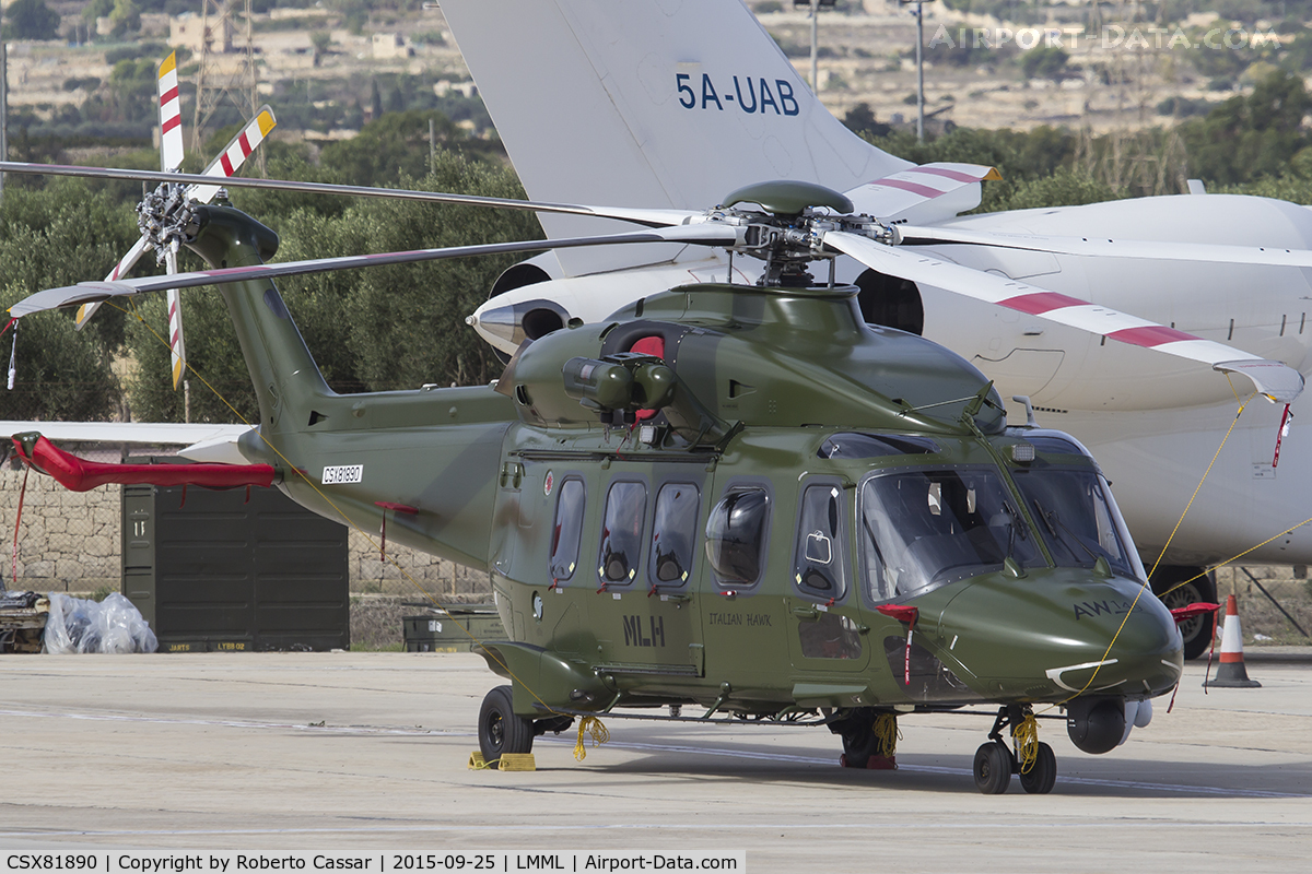 CSX81890, AgustaWestland AW-149 C/N 023, Malta International Airshow 2015