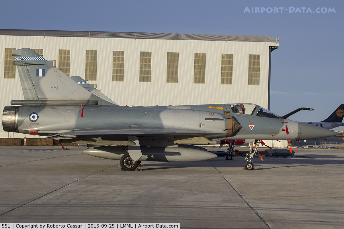 551, Dassault Mirage 2000-5EG C/N 601, Malta International Airshow 2015