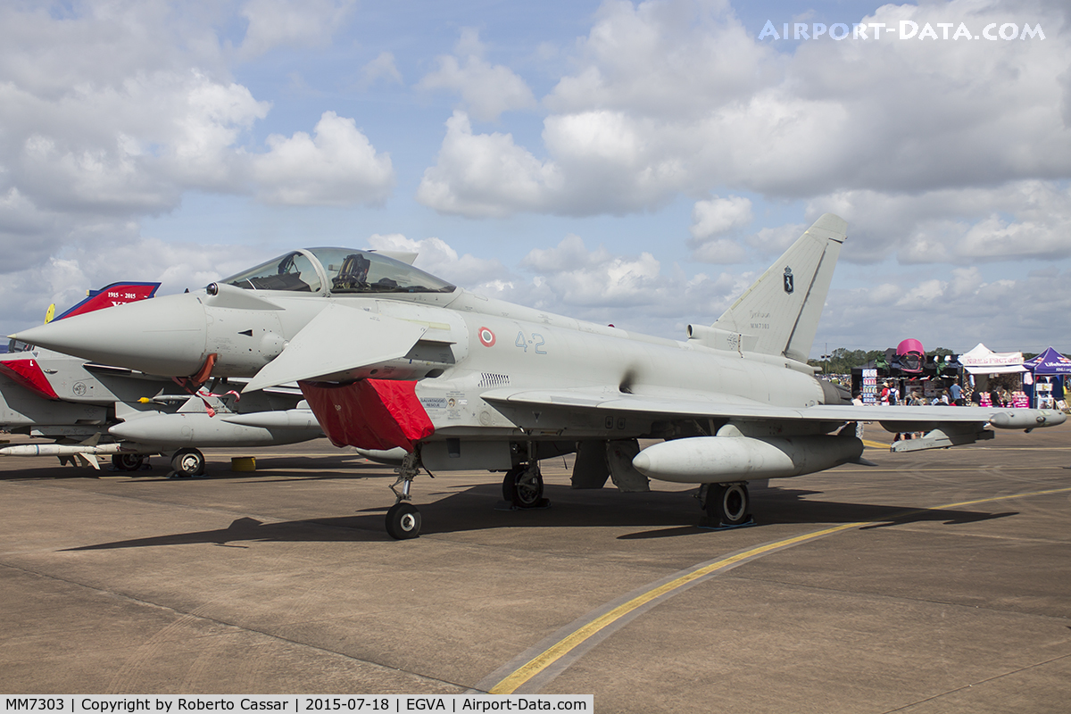 MM7303, Eurofighter EF-2000 Typhoon S C/N IS035, Fairford
