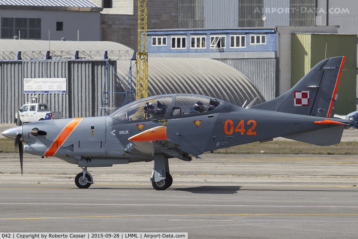 042, PZL-Okecie PZL-130 TCII Orlik C/N 04960042, Malta International Airshow 2015