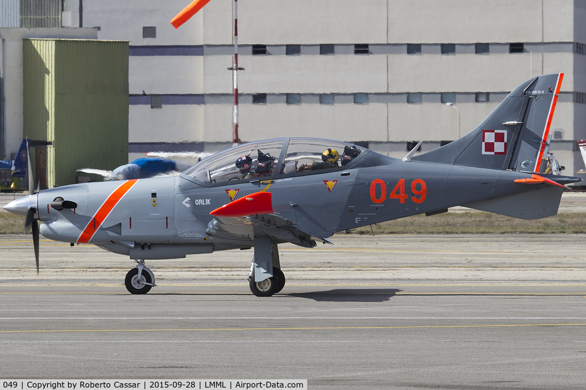 049, PZL-Okecie PZL-130TC-1 Turbo Orlik C/N 04010049, Malta International Airshow 2015