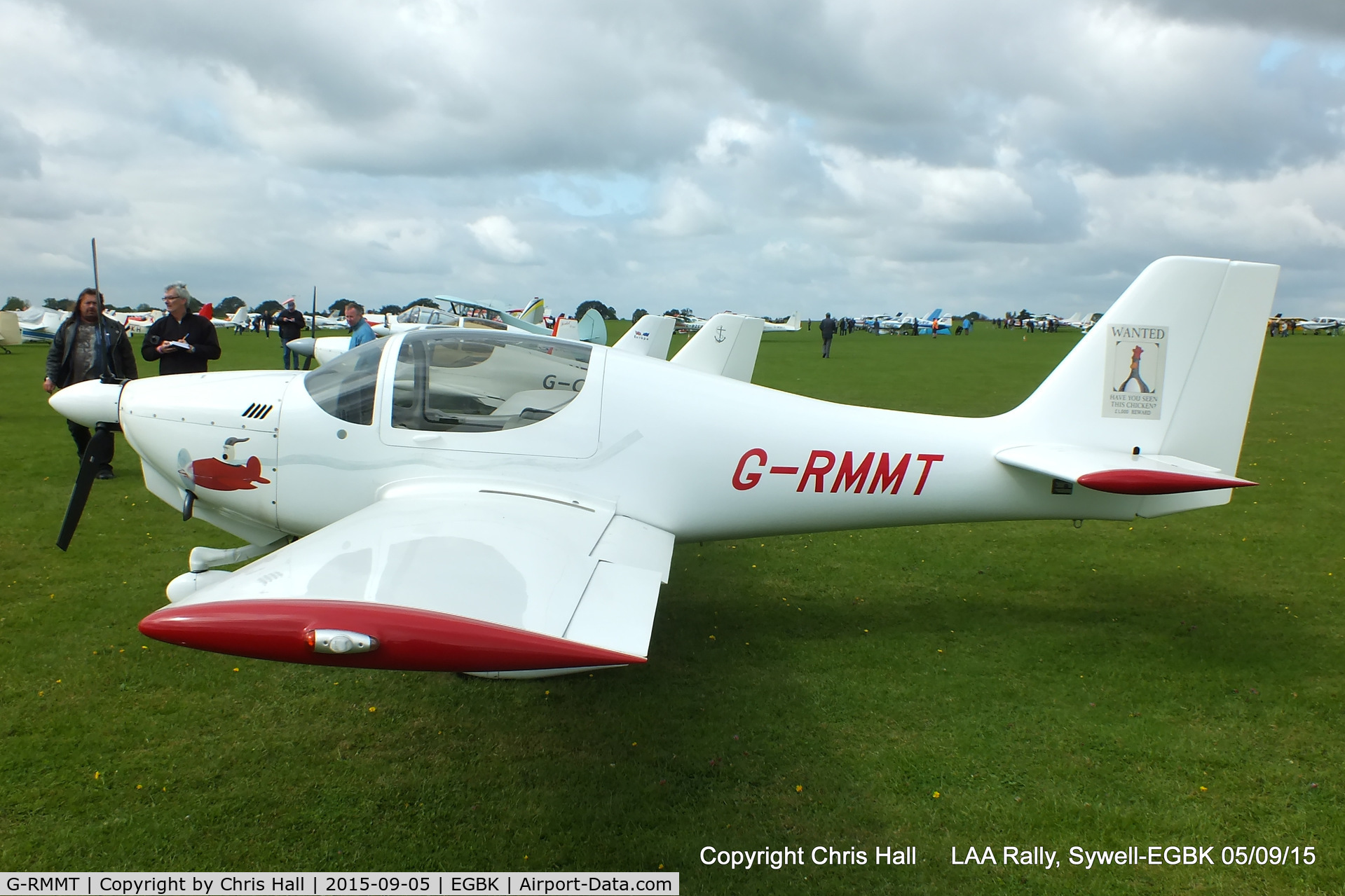 G-RMMT, 2004 Europa XS Tri-Gear C/N A260, at the LAA Rally 2015, Sywell