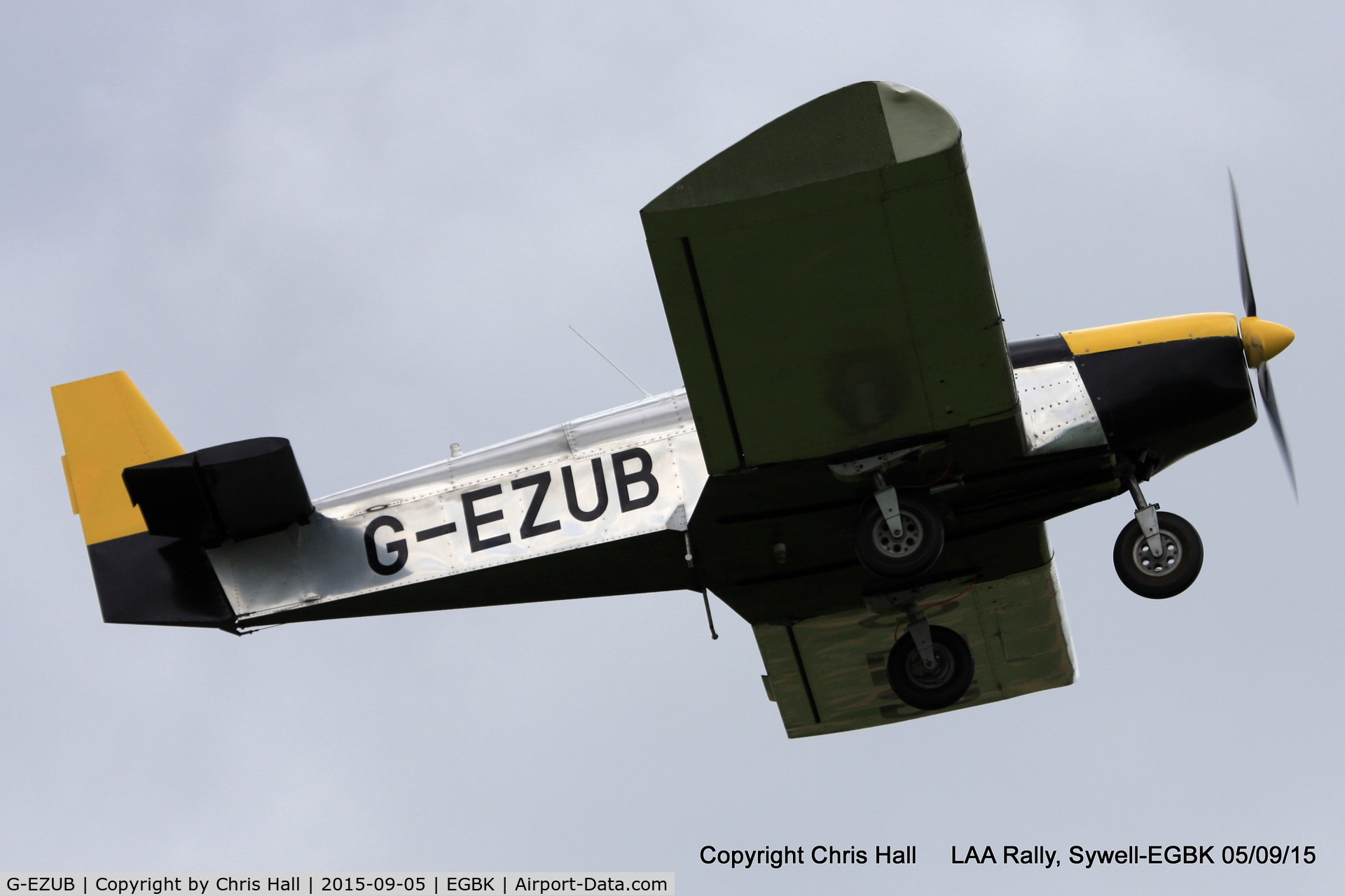G-EZUB, 2004 Zenair CH-601 HD Zodiac C/N PFA 162-12765, at the LAA Rally 2015, Sywell
