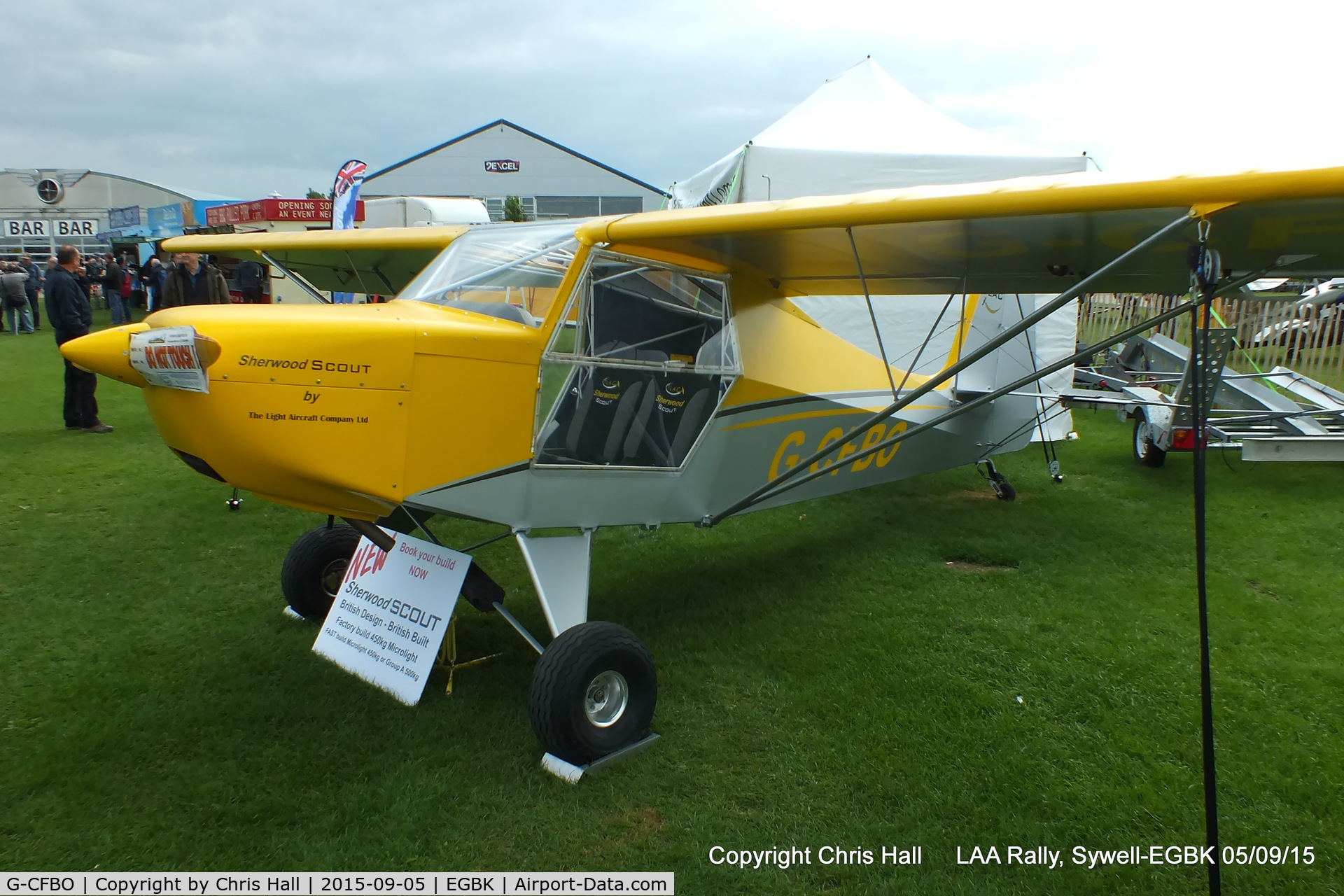 G-CFBO, 2007 Just Aircraft Escapade C/N BMAA/HB/538, at the LAA Rally 2015, Sywell