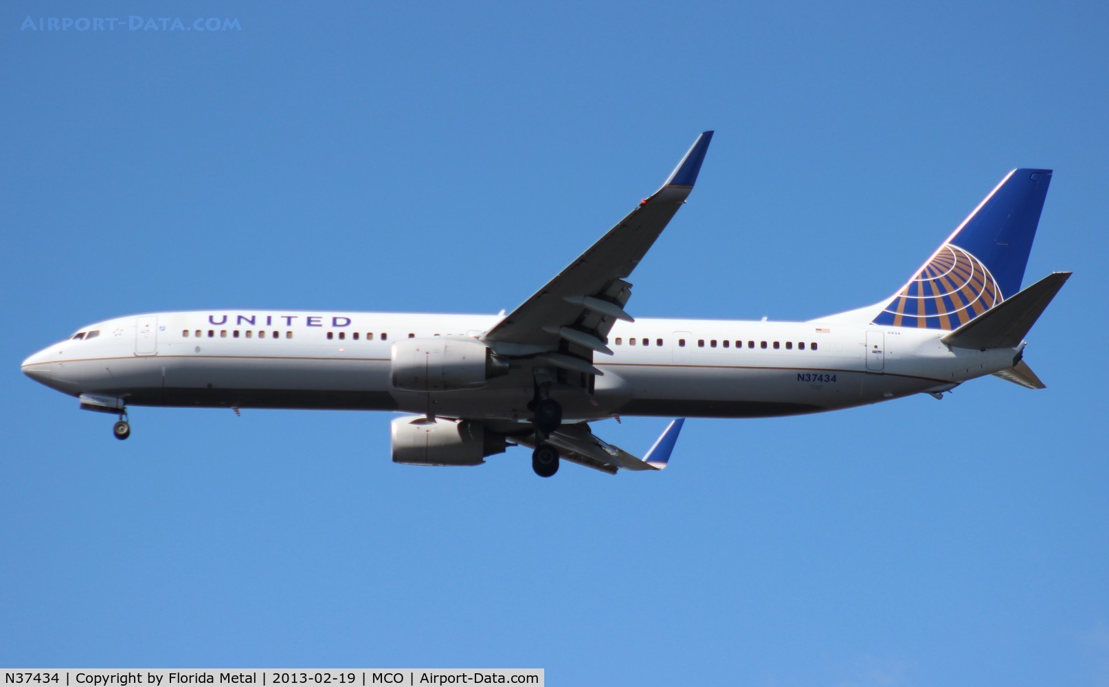 N37434, 2009 Boeing 737-924/ER C/N 33528, United