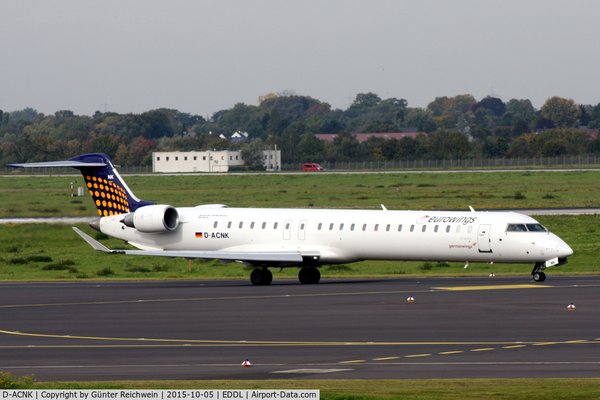 D-ACNK, 2010 Bombardier CRJ-900LR (CL-600-2D24) C/N 15251, Departing
