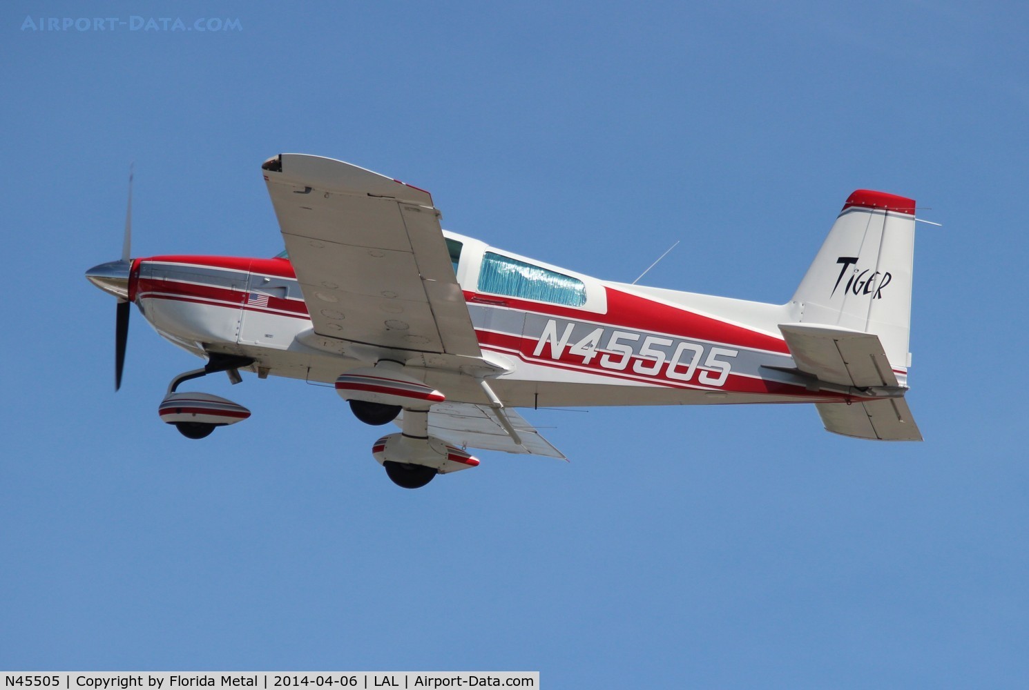 N45505, Gulfstream American Corp AA-5B C/N AA5B1191, Grumman AA-5B