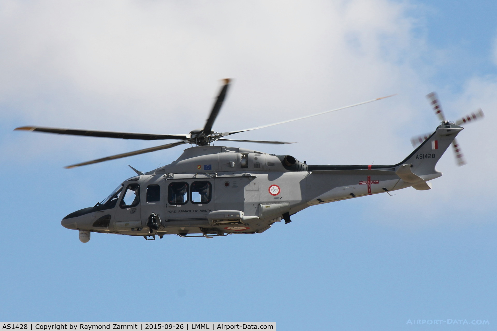 AS1428, 2014 AgustaWestland AW-139 C/N 31560, AgustaWestland AW-139 AS1428 Armed Forces of Malta