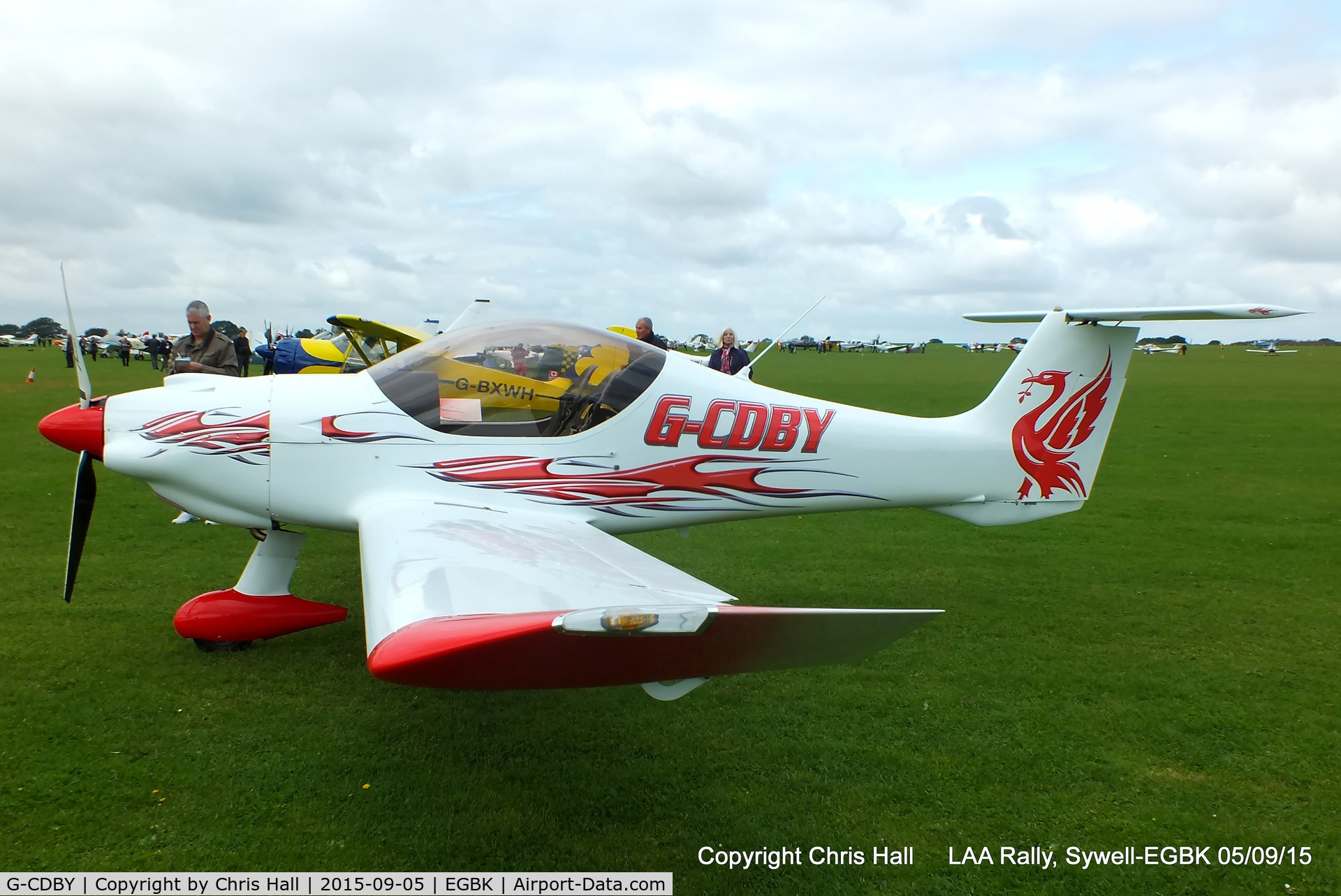 G-CDBY, 2004 Dyn'Aero MCR-01 ULC Banbi C/N PFA 301B-14269, at the LAA Rally 2015, Sywell