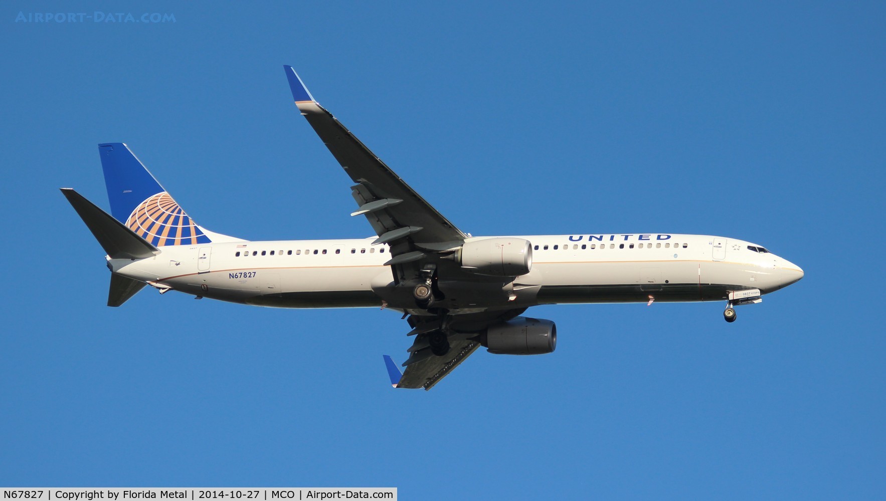 N67827, 2014 Boeing 737-924/ER C/N 44581, United