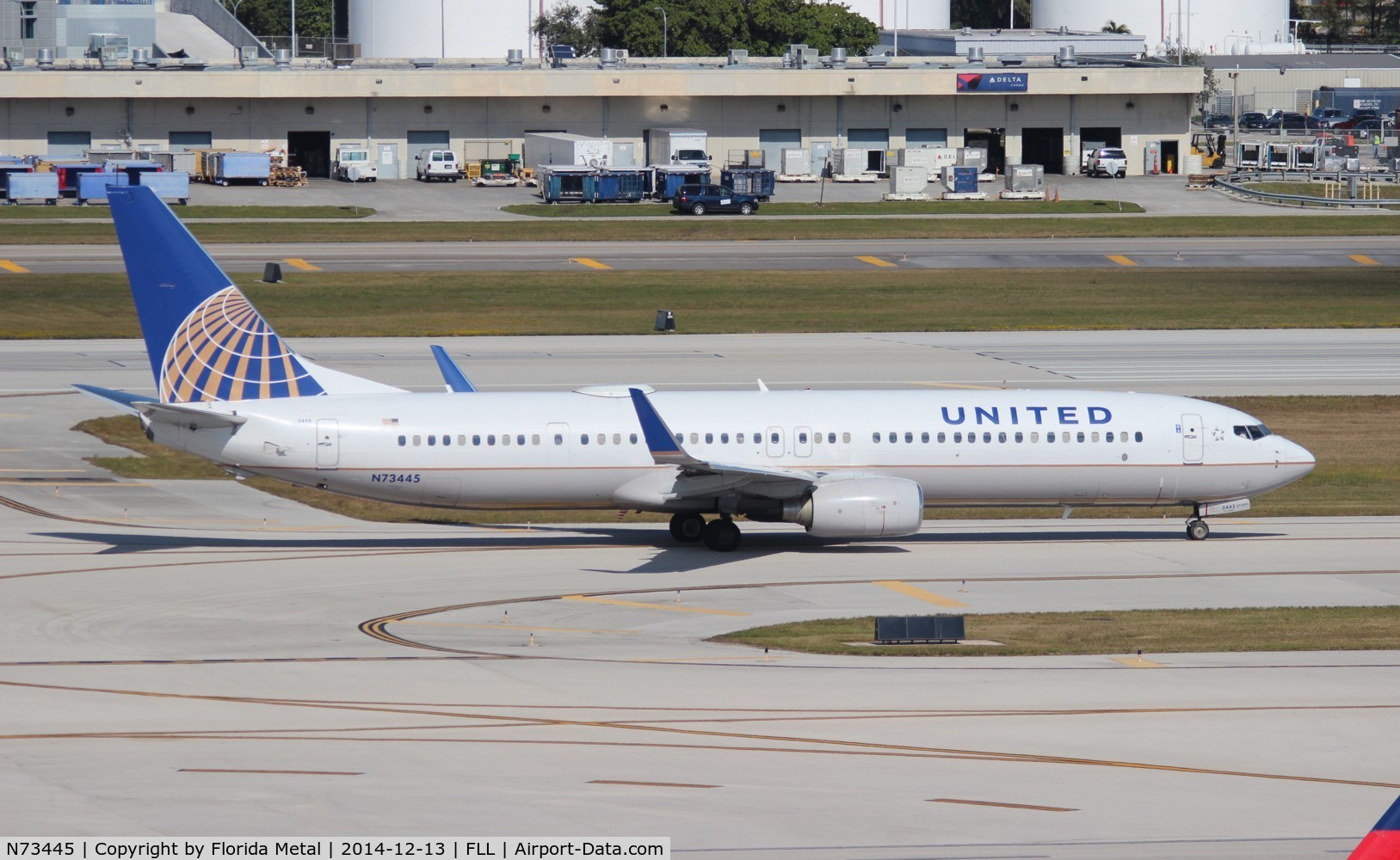 N73445, 2011 Boeing 737-924/ER C/N 40000, United