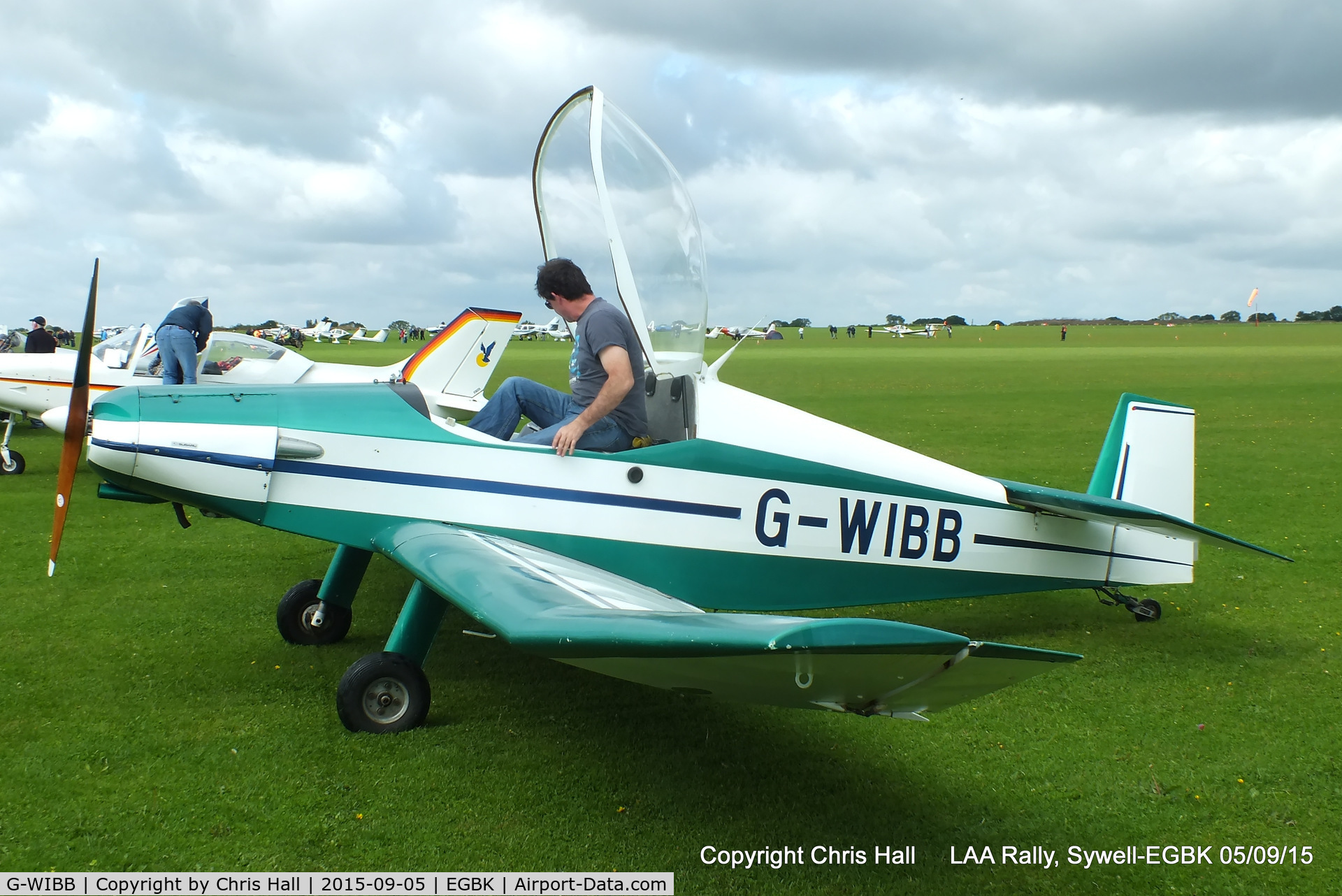 G-WIBB, 1996 Jodel D-18 C/N PFA 169-11640, at the LAA Rally 2015, Sywell