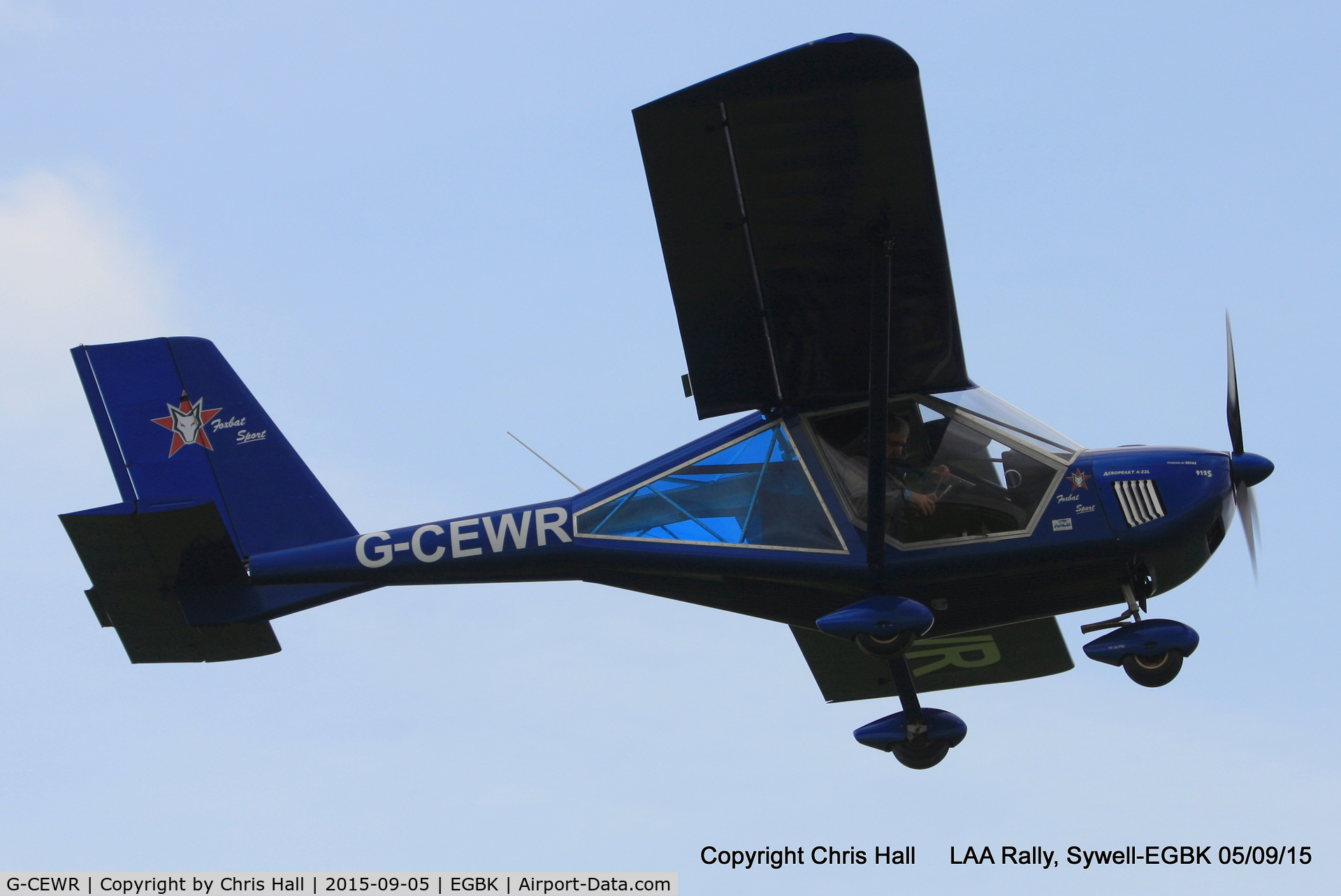 G-CEWR, 2008 Aeroprakt A-22L Foxbat C/N PFA 317A-14736, at the LAA Rally 2015, Sywell