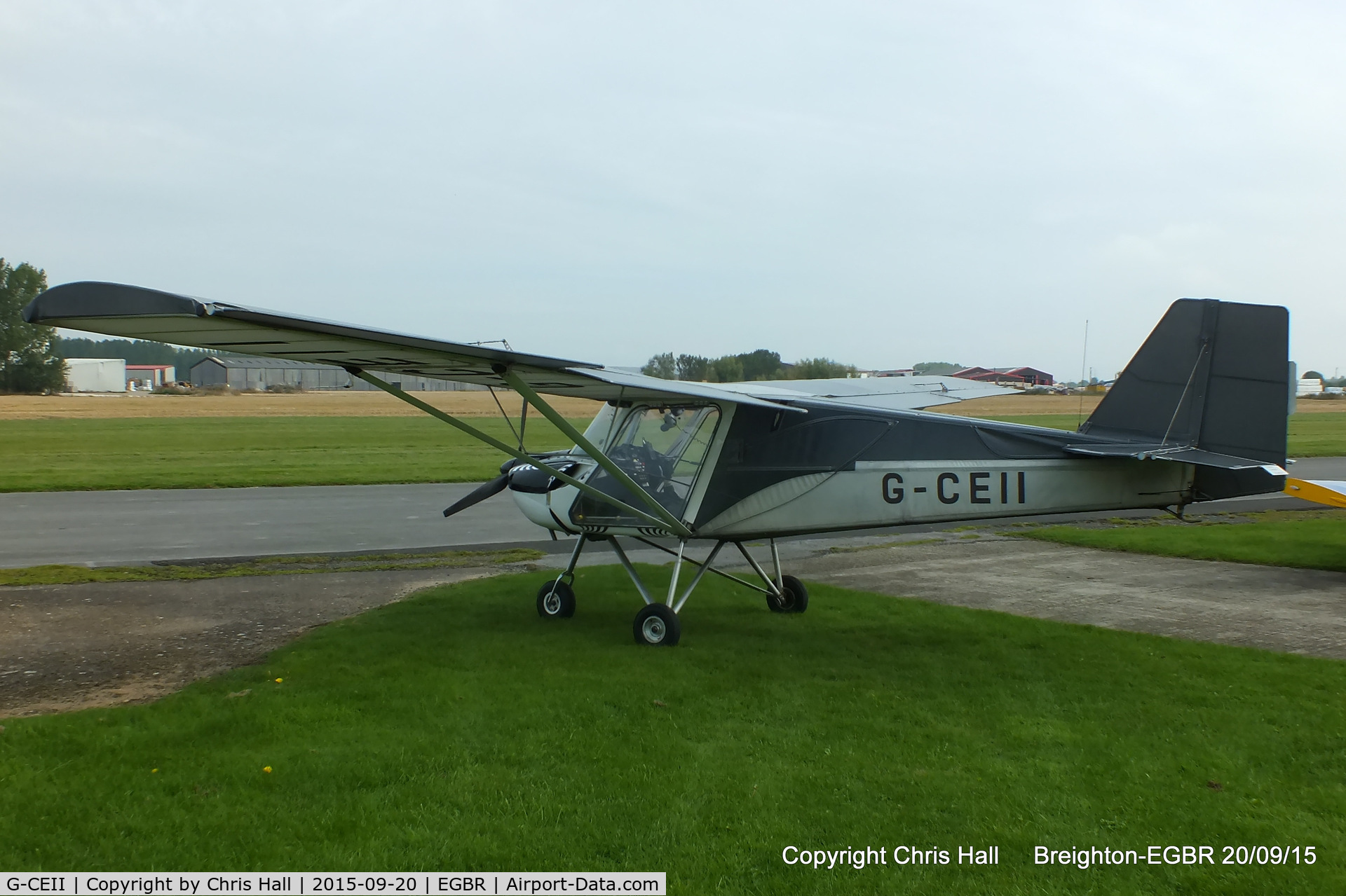 G-CEII, 2007 Medway SLA 80 Executive C/N 010107, at Breighton's Heli Fly-in, 2015