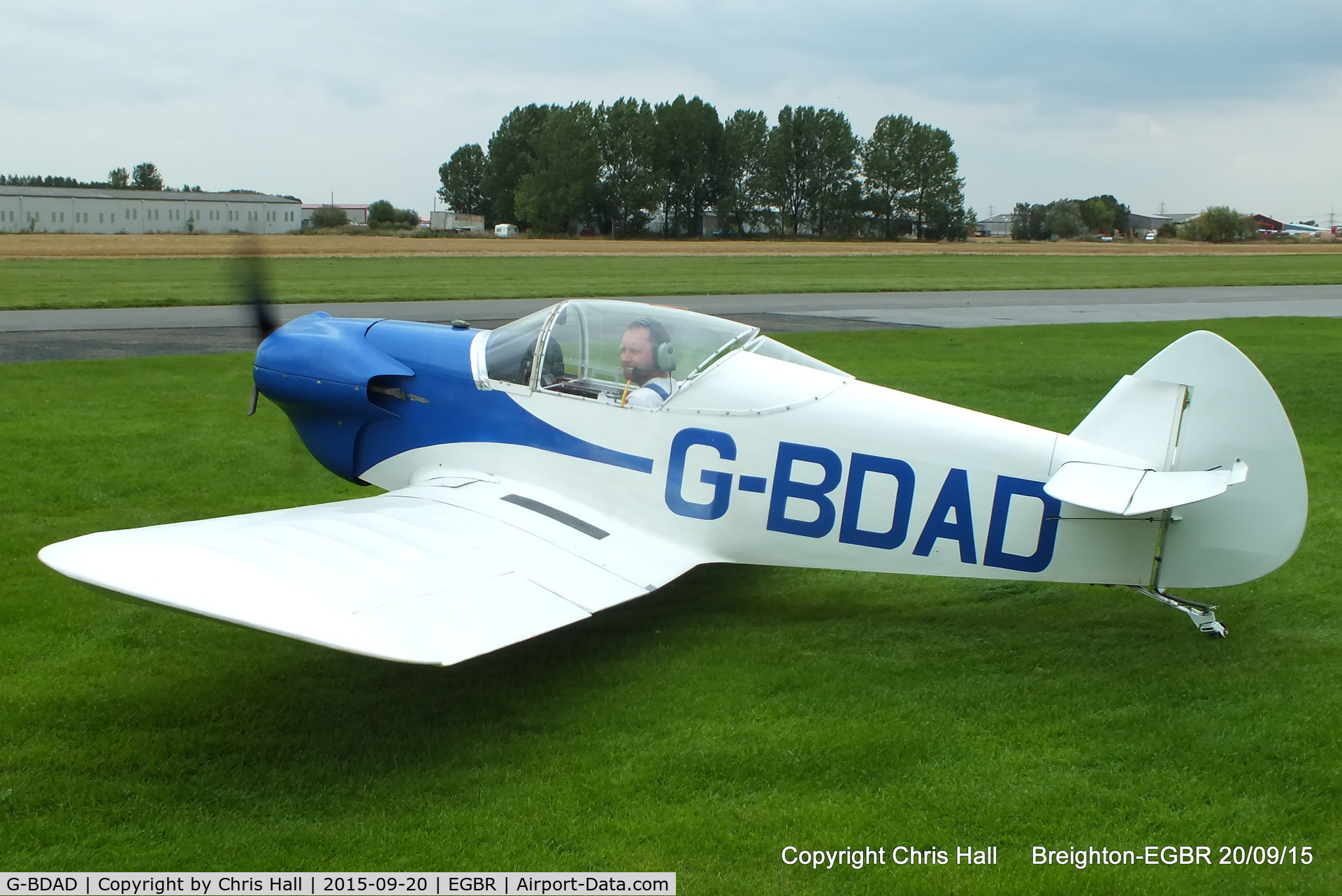 G-BDAD, 1976 Taylor JT-1 Monoplane C/N PFA 1453, at Breighton's Heli Fly-in, 2015
