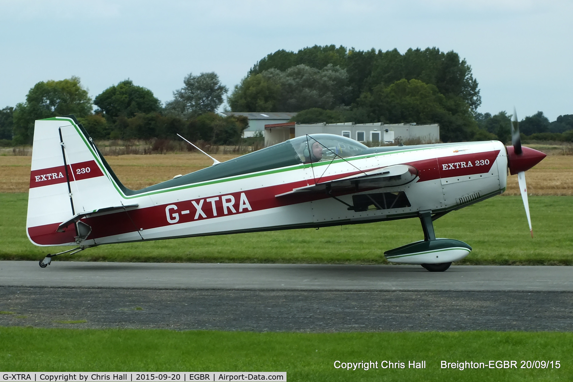 G-XTRA, 1987 Extra EA-230 C/N 12A, at Breighton's Heli Fly-in, 2015