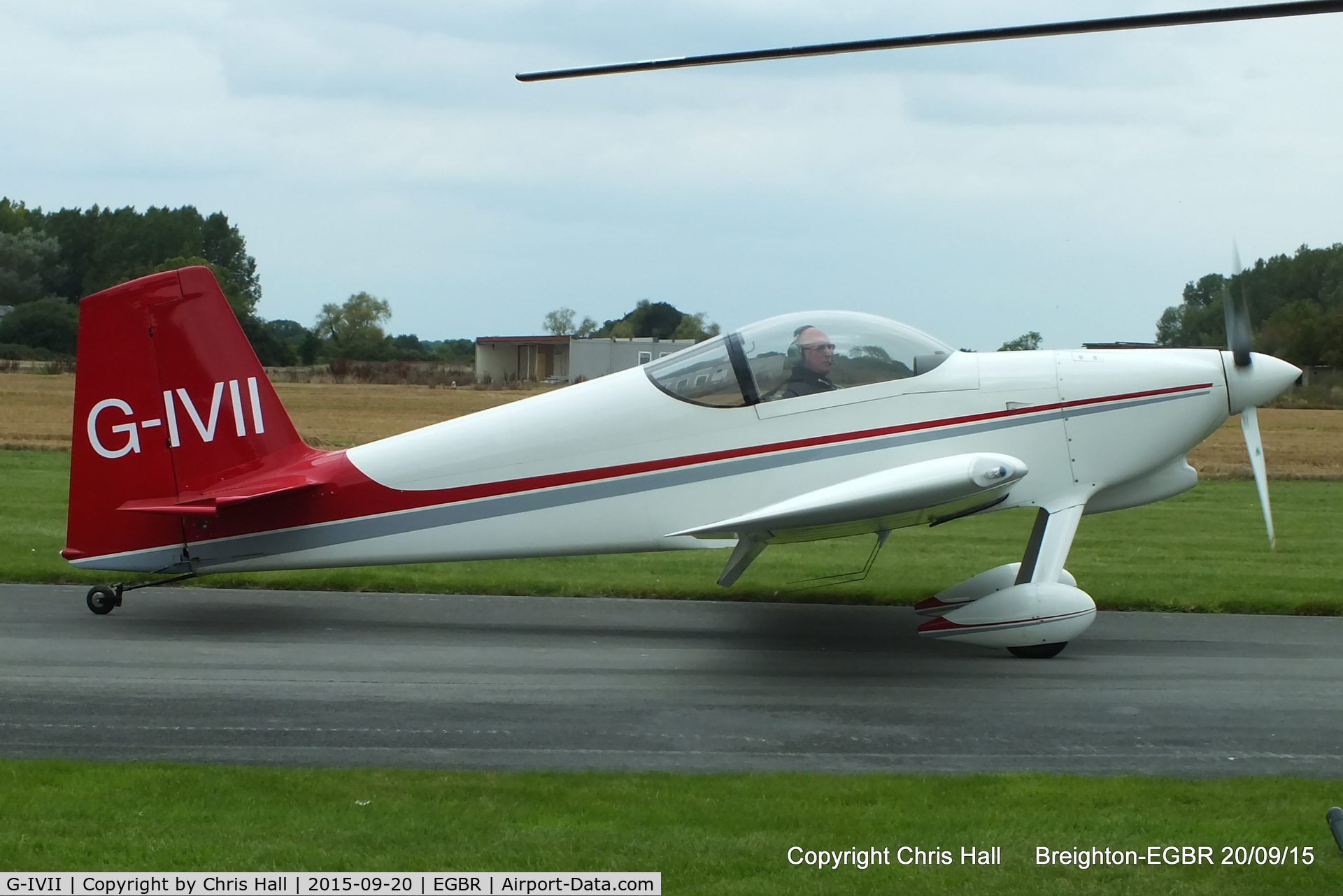 G-IVII, 2004 Vans RV-7 C/N PFA 323-14222, at Breighton's Heli Fly-in, 2015
