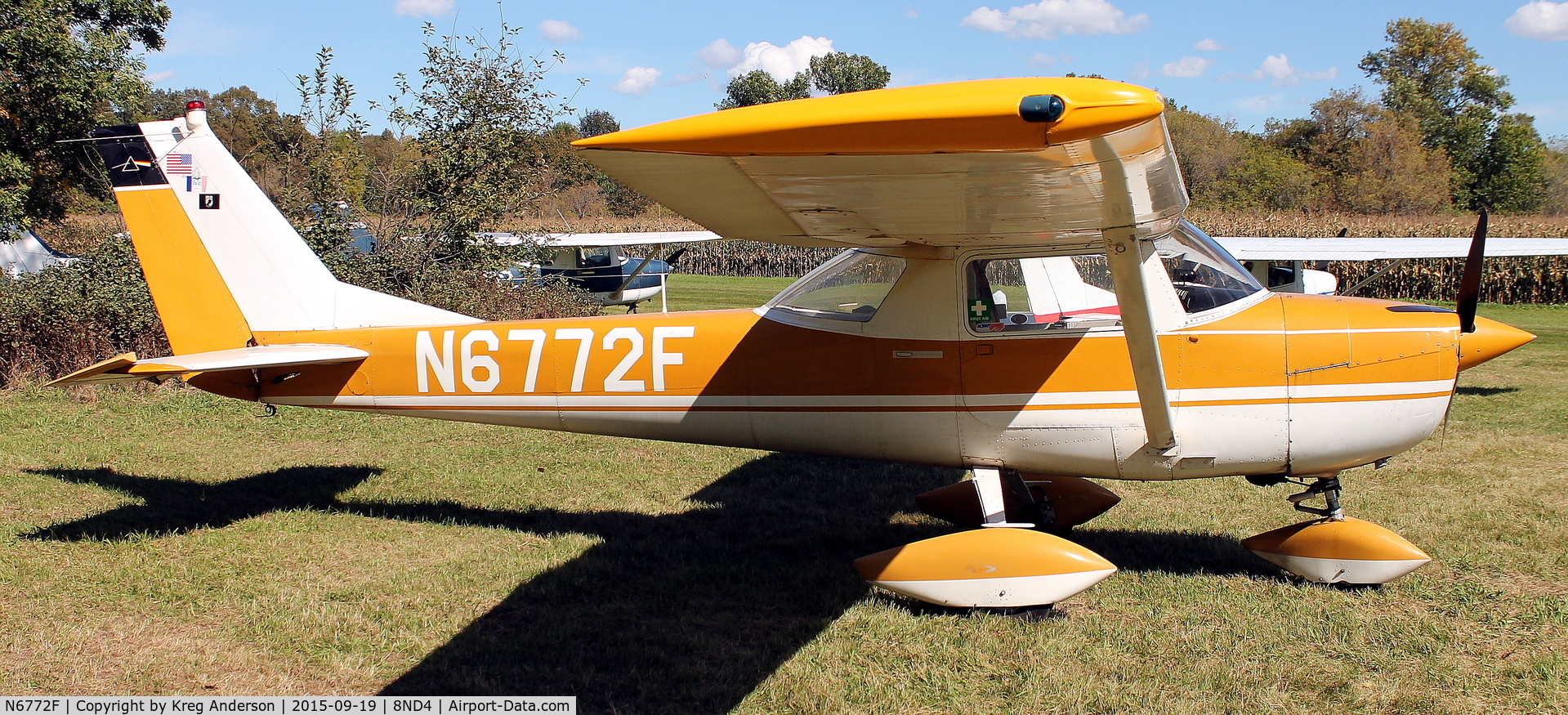 N6772F, 1966 Cessna 150F C/N 15063372, 2015 EAA Chapter 1342 Fall Hog Roast and Camp Out