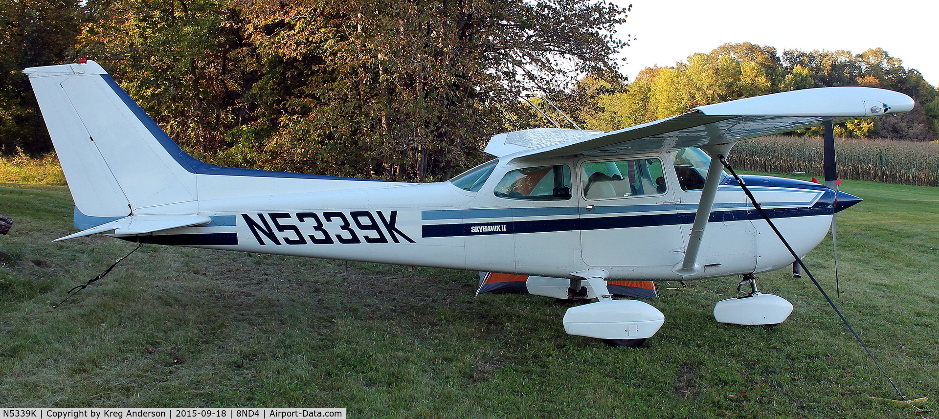 N5339K, 1980 Cessna 172P C/N 17274071, 2015 EAA Chapter 1342 Fall Hog Roast and Camp Out