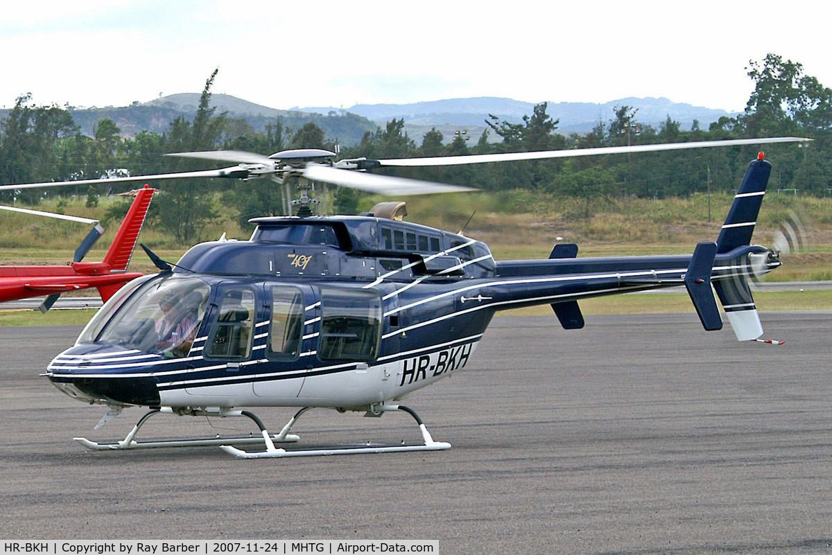 HR-BKH, 1996 Bell 407 C/N 53074, Bell 407 [53074] Tegucigalpa-Toncontin International~HR 24/11/2007