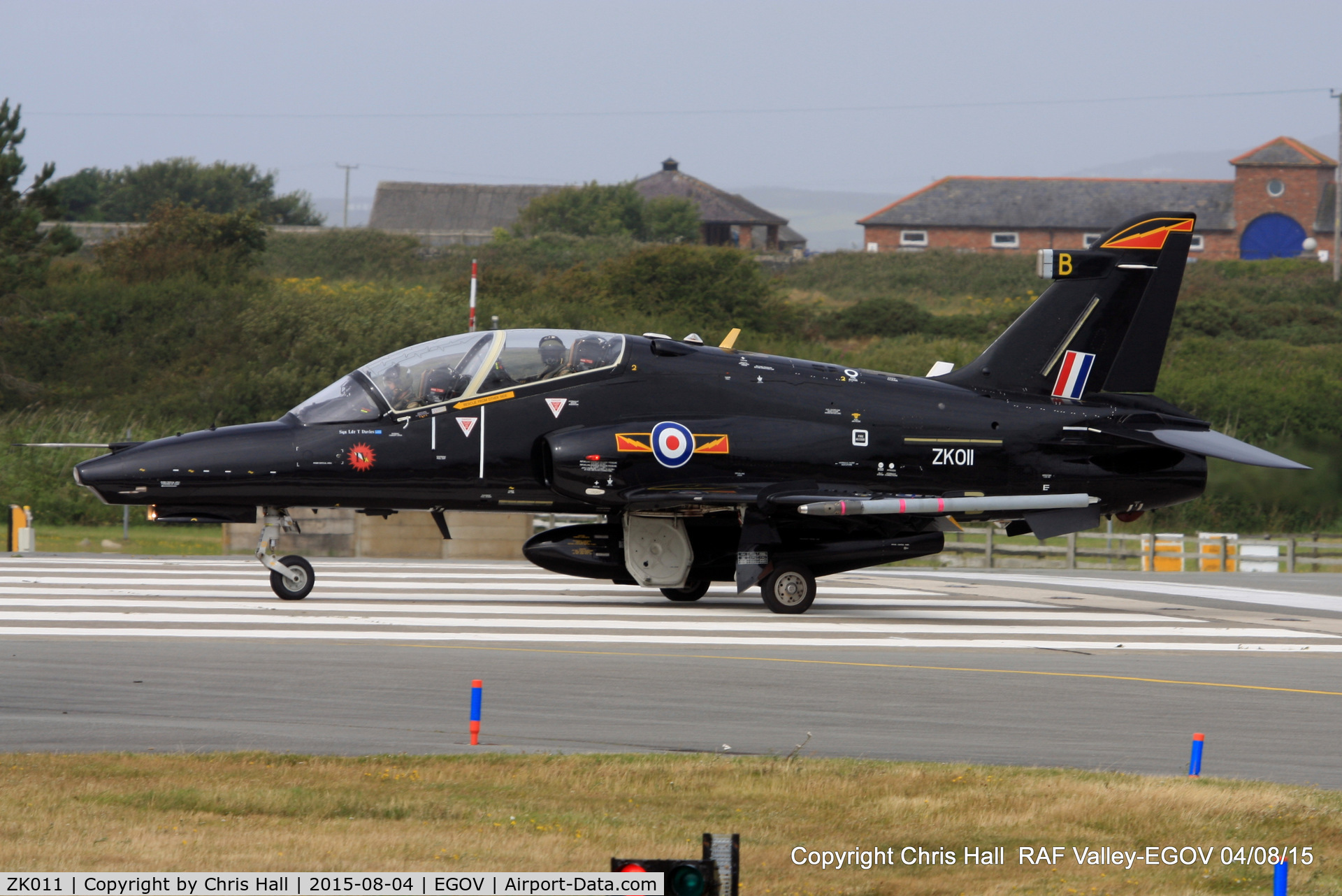 ZK011, 2006 British Aerospace Hawk T2 C/N RT002/1240, RAF IV Sqn