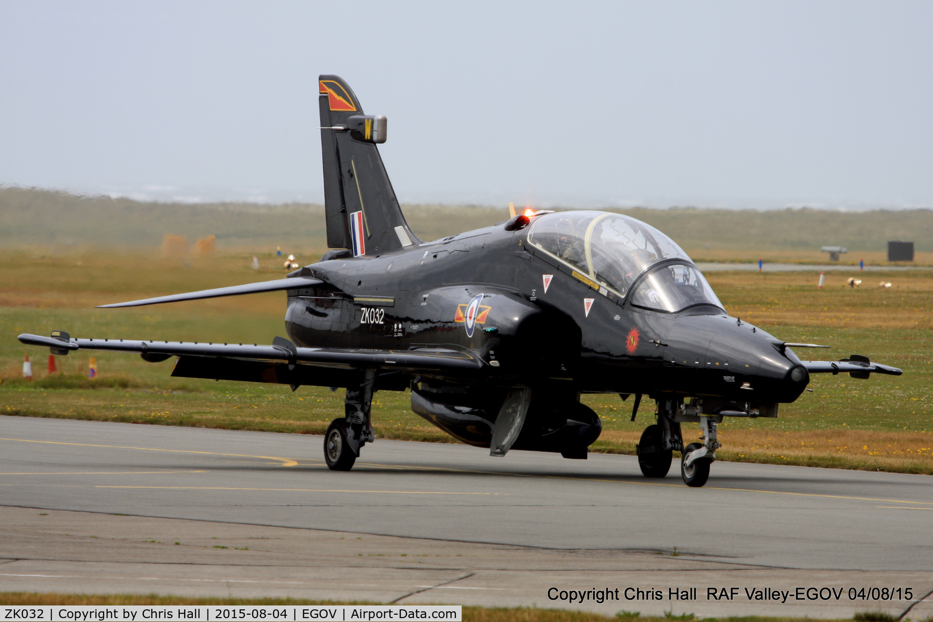 ZK032, 2009 British Aerospace Hawk T2 C/N RT023/1261, RAF IV Sqn