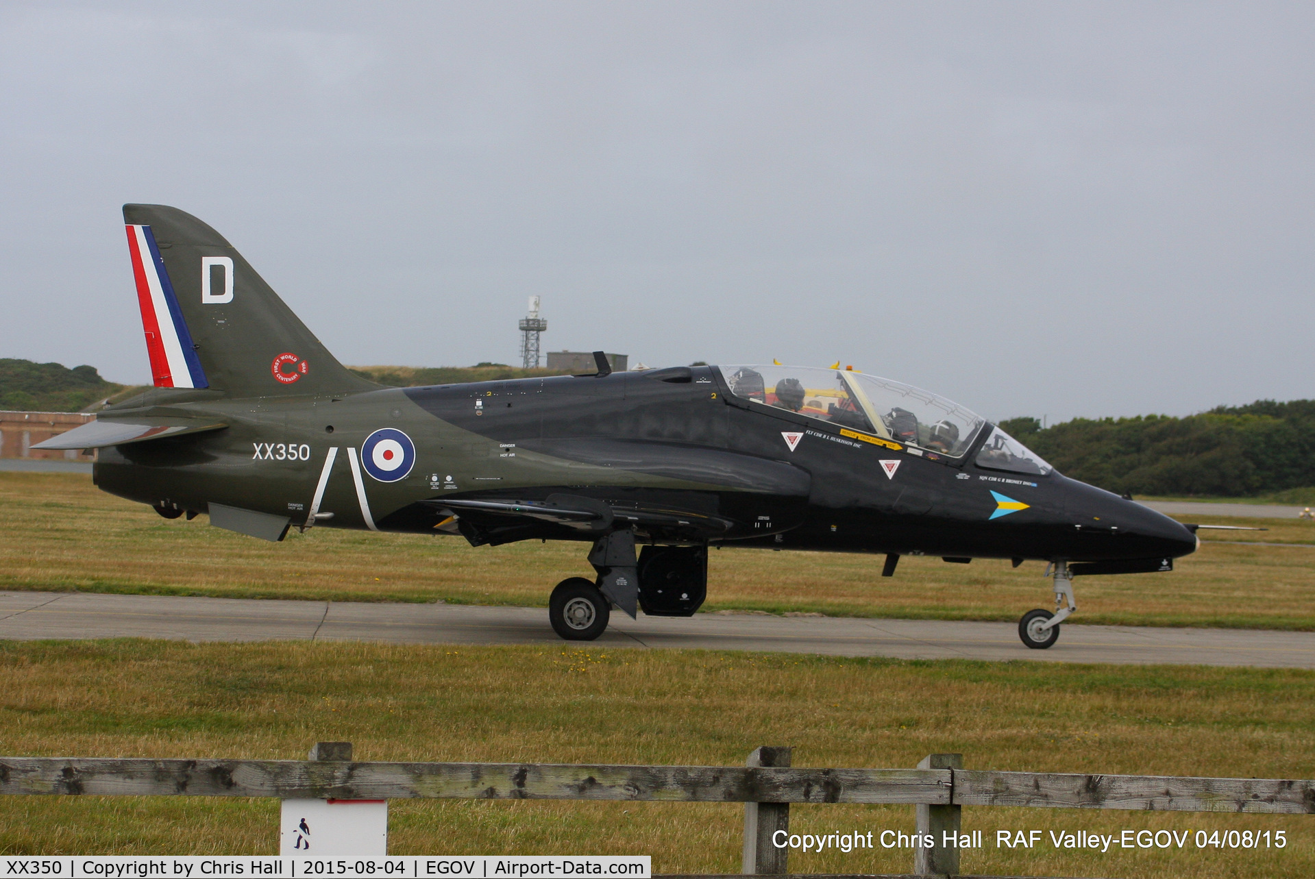 XX350, 1981 Hawker Siddeley Hawk T.1A C/N 199/312174, RAF 208(R) Sqn
