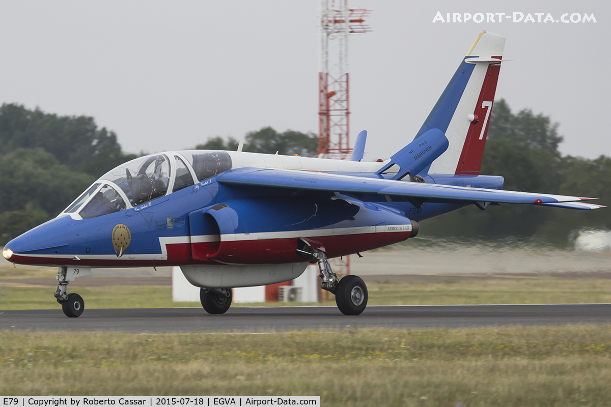 E79, Dassault-Dornier Alpha Jet E C/N E79, RIAT15