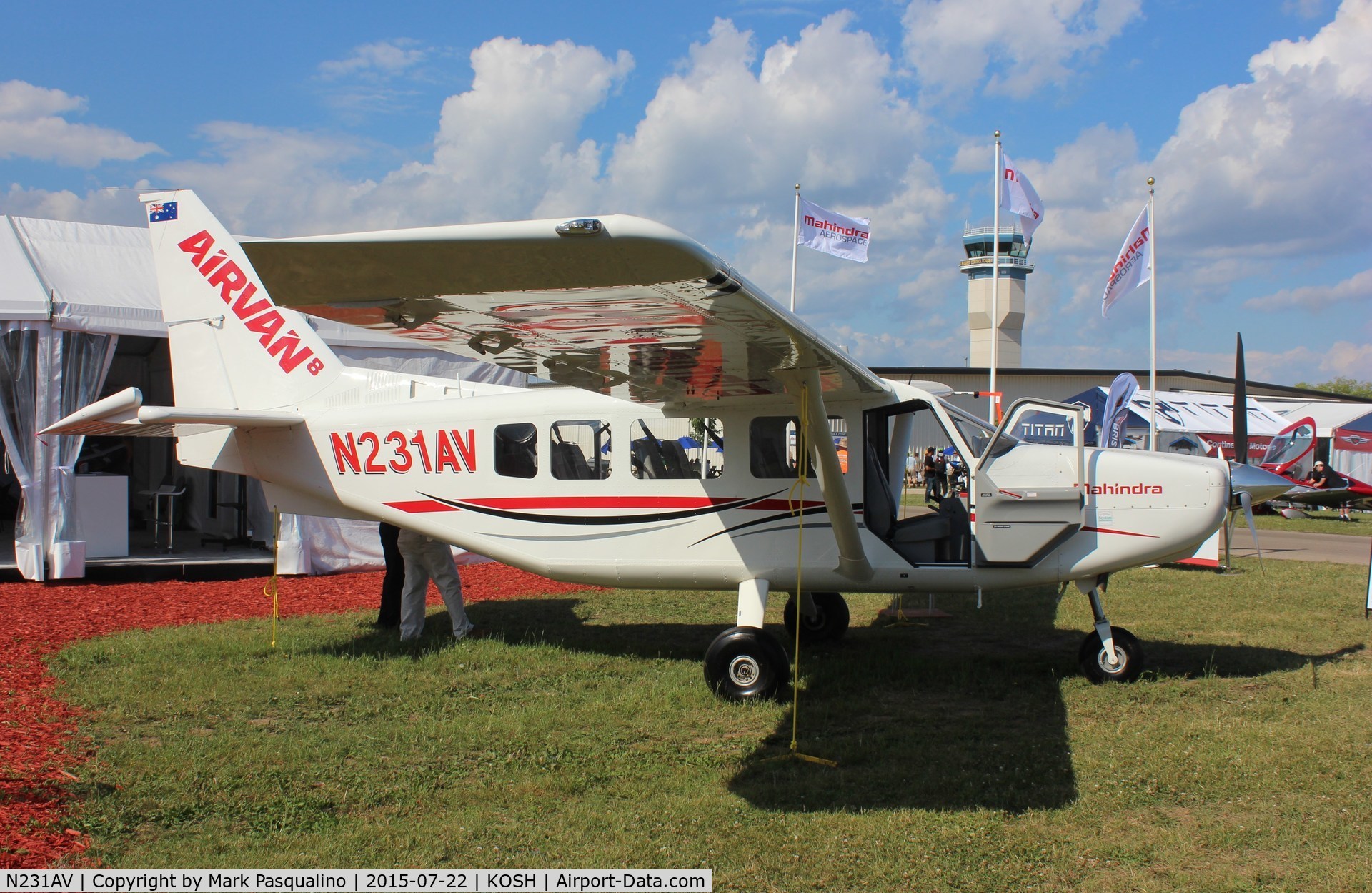 N231AV, 2012 Gippsland GA-8-TC320 Airvan C/N GA8-TC320-12-181, GA8 TC-320