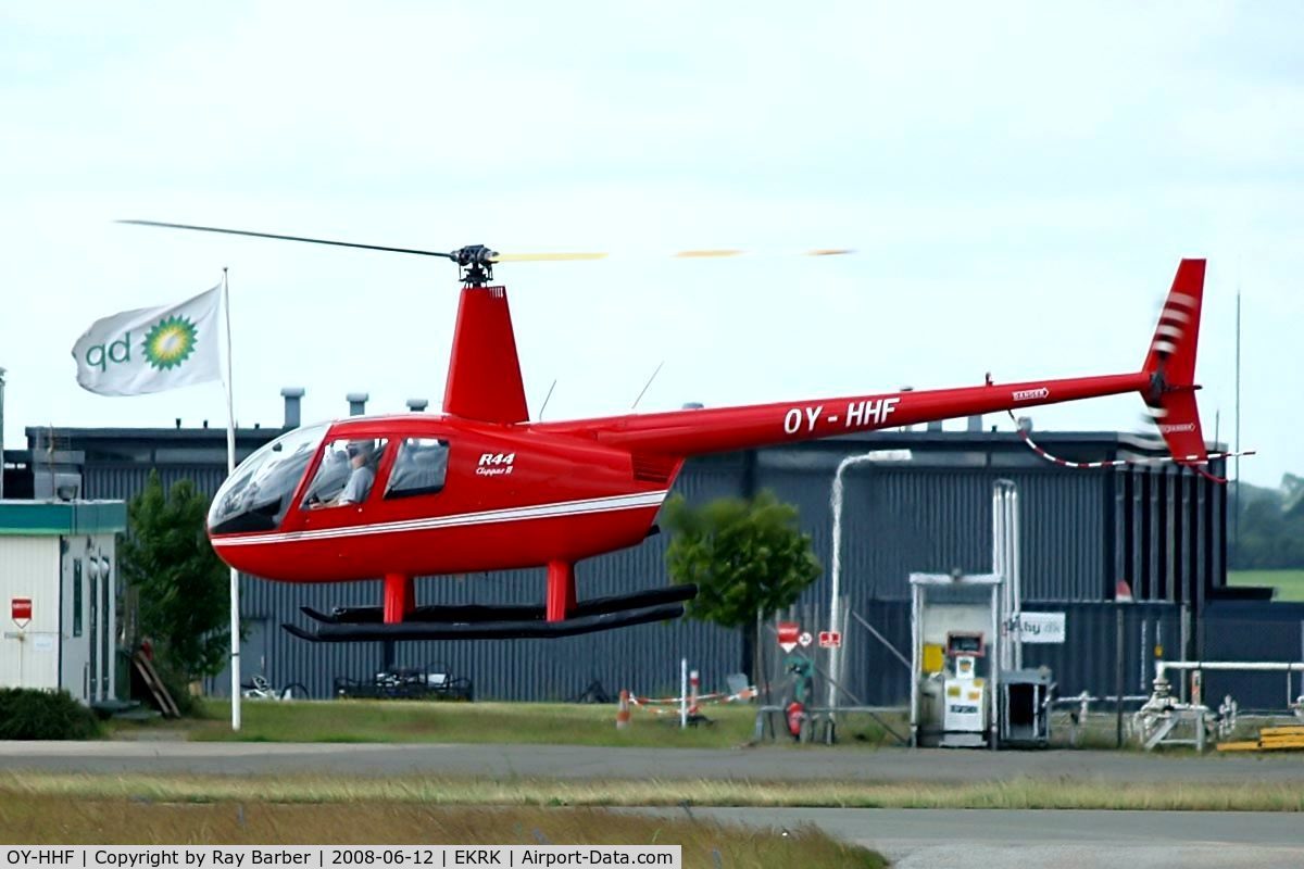 OY-HHF, 2007 Robinson R44 Clipper II C/N 11947C, Robinson R-44 Clipper II [11947C] Copenhagen-Roskilde~OY 12/06/2008