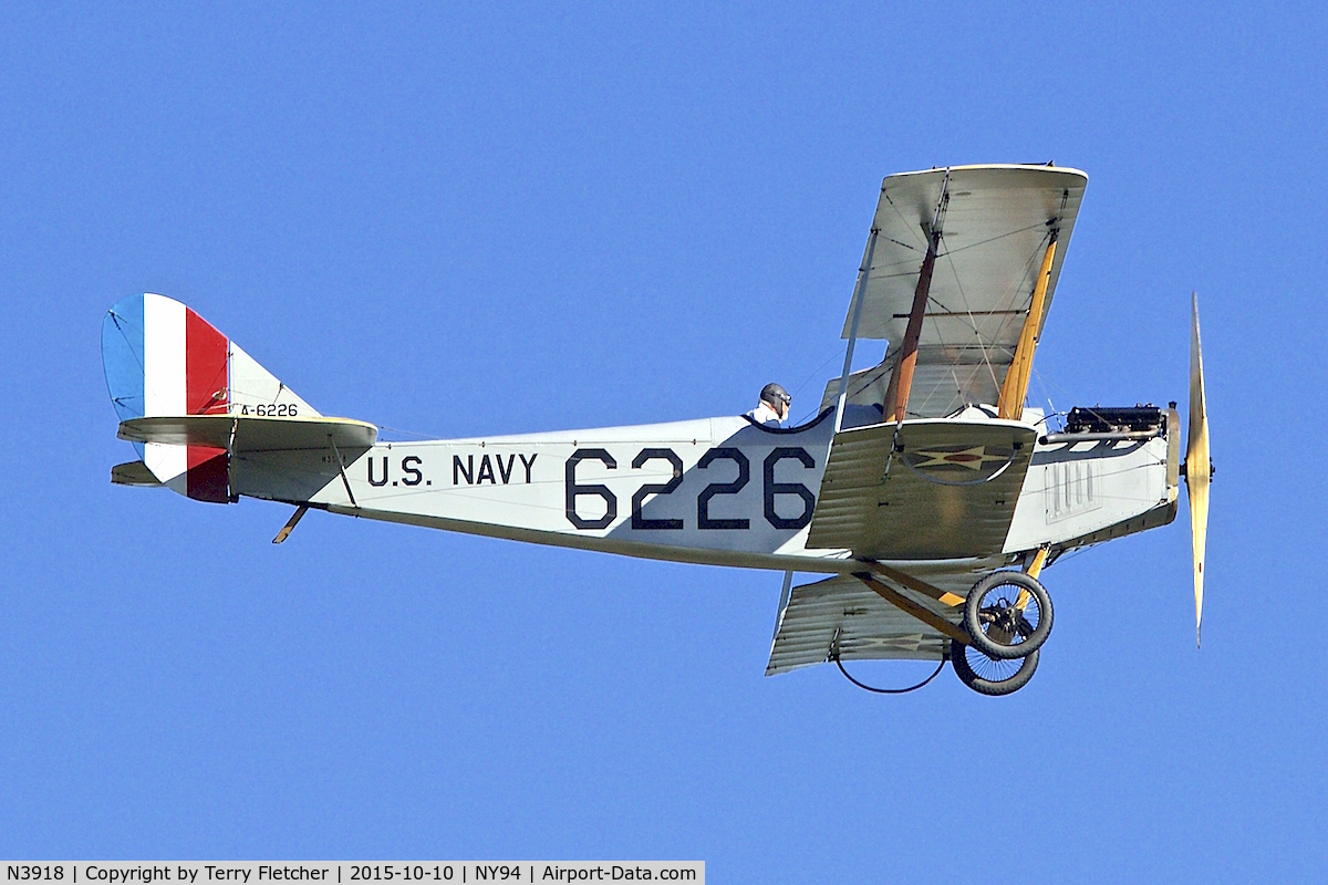 N3918, 1919 Curtiss JN-4H Jenny C/N 3919, Displayed at Old Rhinebeck Aerodrome in New York State