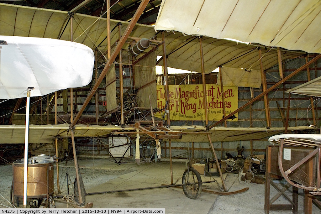 N4275, 1971 Cole SHORT S-29 C/N 2, Displayed at Old Rhinebeck Aerodrome in New York State