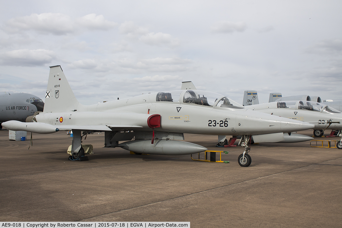 AE9-018, Northrop (CASA) SF-5B(M) Freedom Fighter C/N 2018, RIAT15