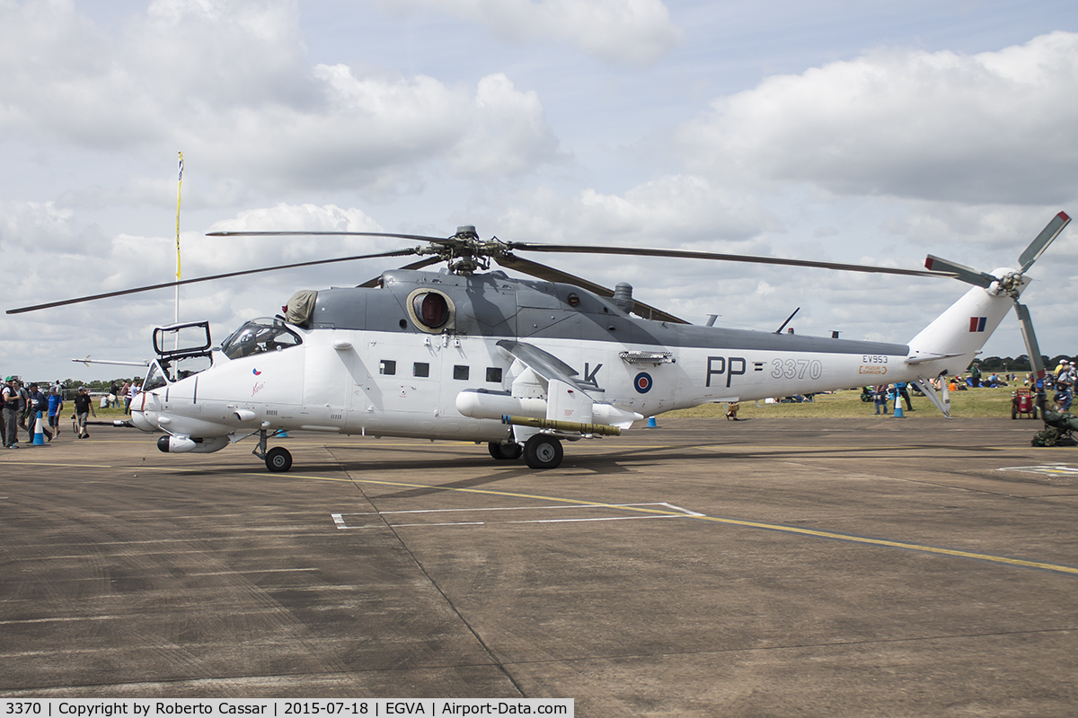 3370, Mil Mi-35 Hind E C/N 203370, RIAT15