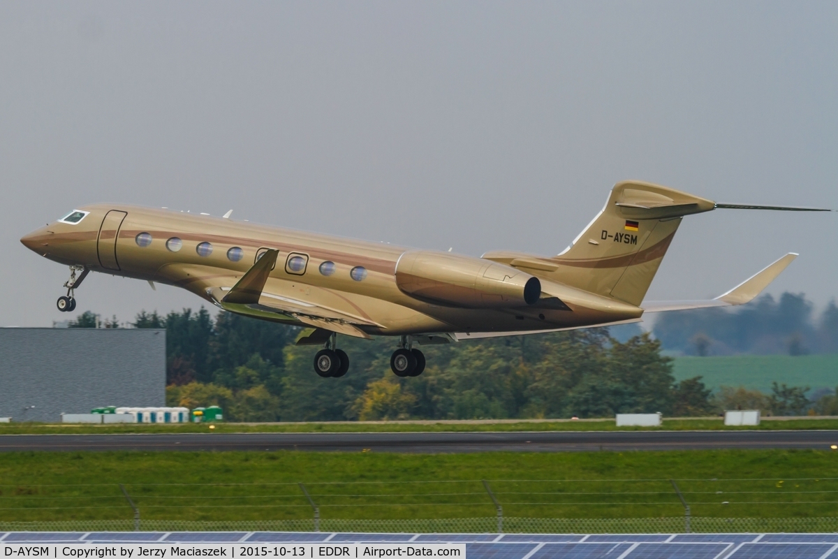 D-AYSM, 2015 Gulfstream Aerospace G650 (G-VI) C/N 6146, Gulfstream Aerospace GVI(G650)