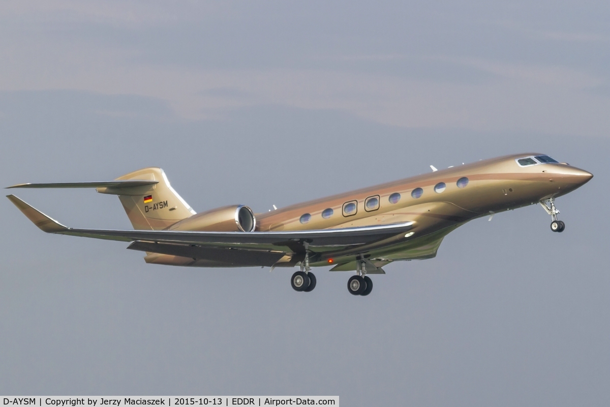 D-AYSM, 2015 Gulfstream Aerospace G650 (G-VI) C/N 6146, Gulfstream Aerospace GVI(G650)