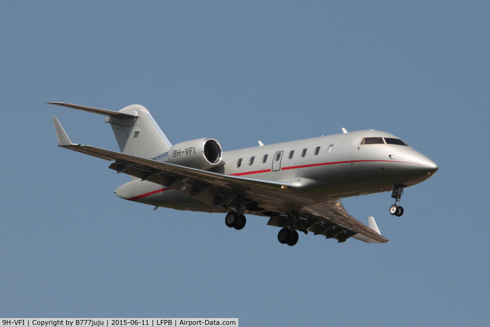 9H-VFI, 2015 Bombardier Challenger 605 (CL-600-2B16) C/N 5984, at Le Bourget