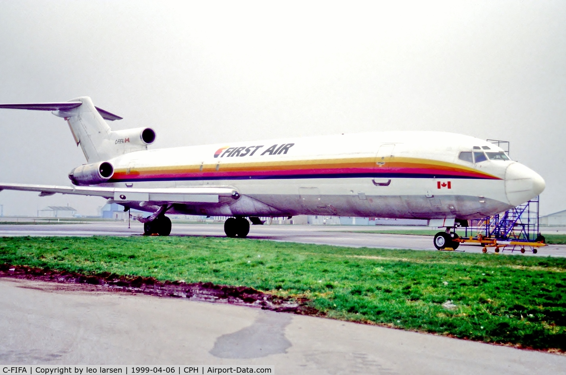 C-FIFA, 1970 Boeing 727-225F C/N 20381, Copenhagen 6.4.99
