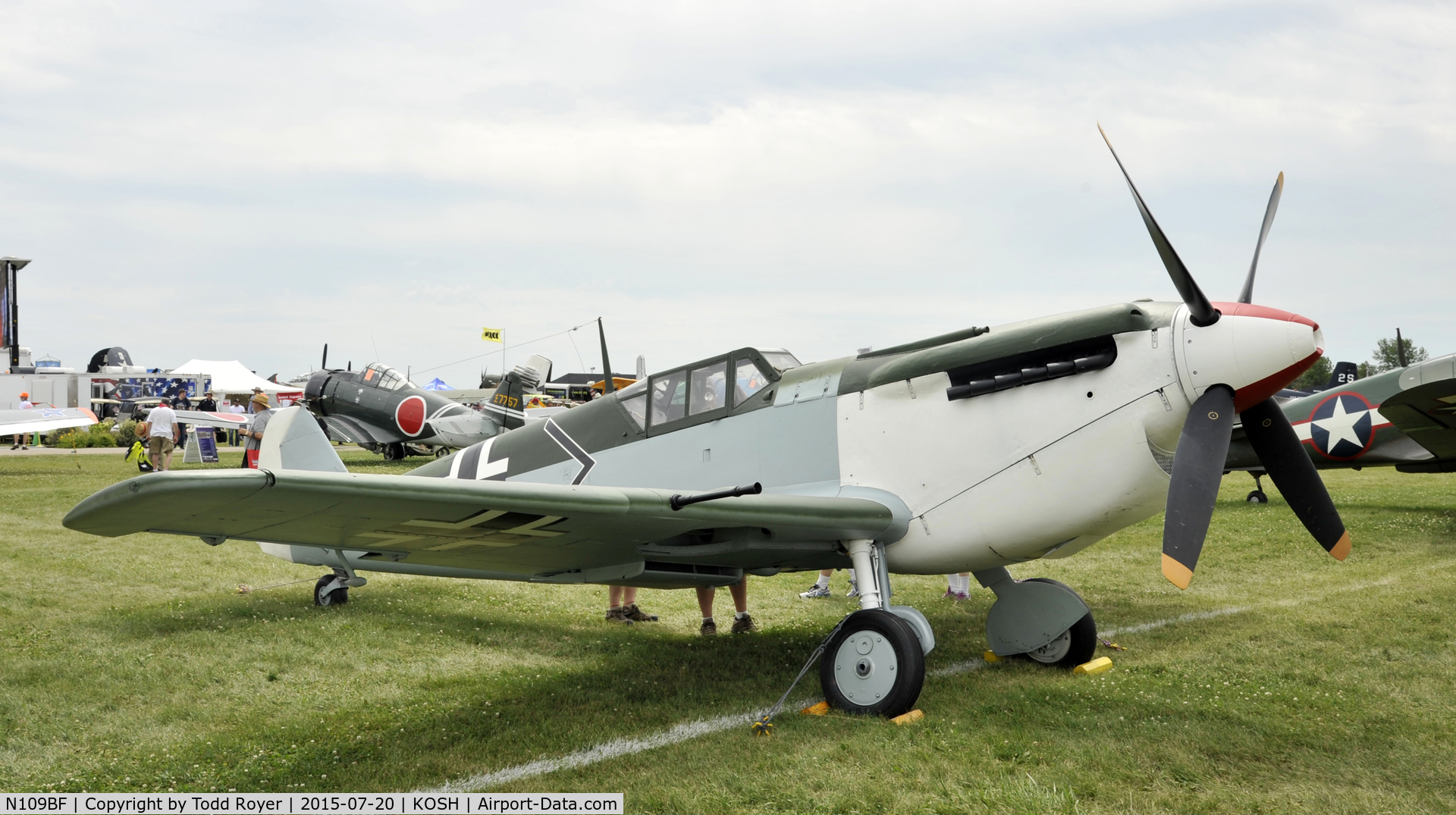 N109BF, Messerschmitt Bf-109 C/N 199, Airventure 2015