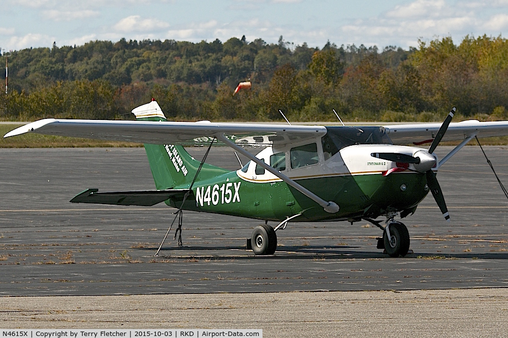 N4615X, 1979 Cessna U206G Stationair C/N U20605513, At Knox County Airport in Maine