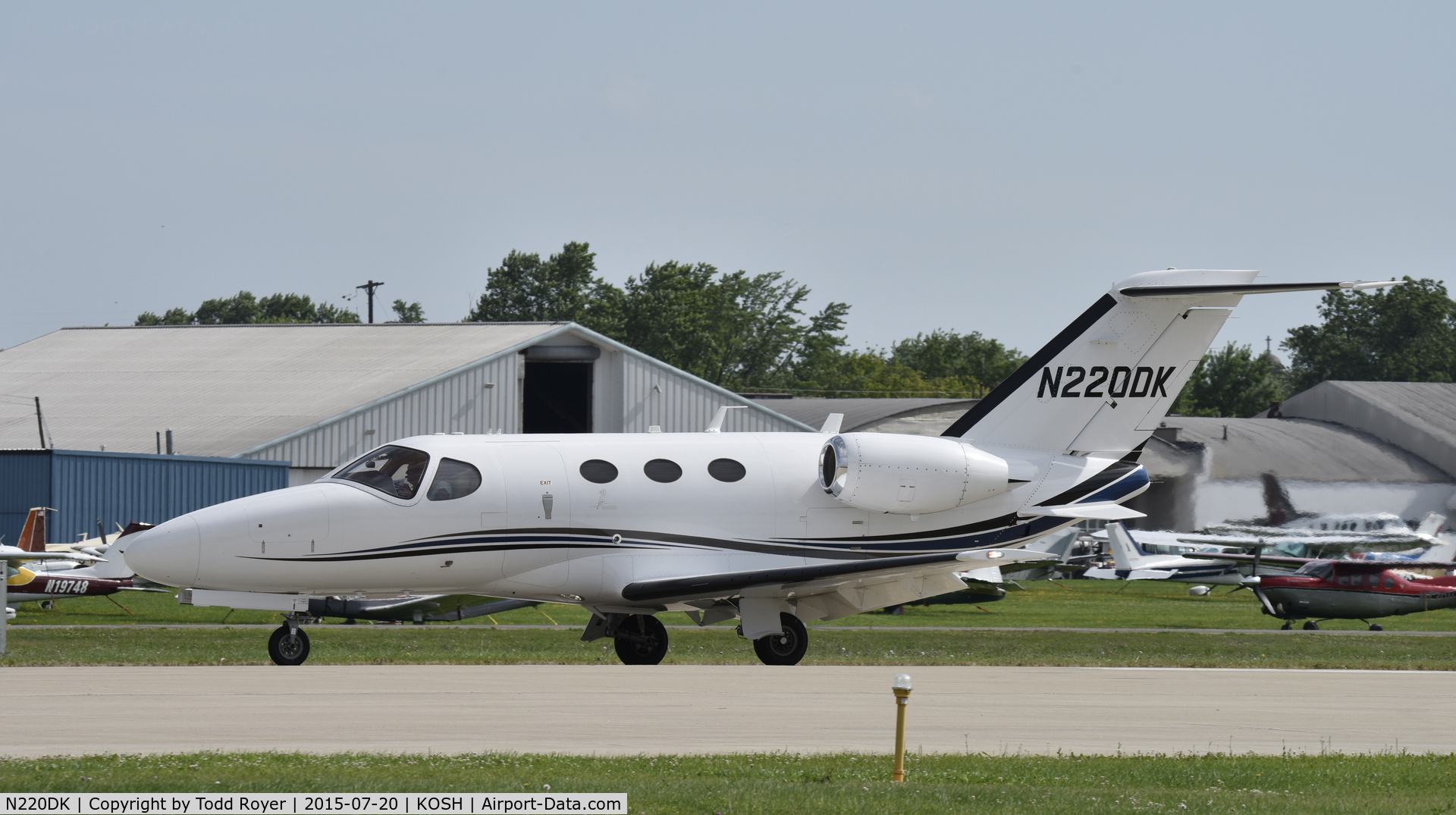 N220DK, 2008 Cessna 510 Citation Mustang Citation Mustang C/N 510-0150, Airventure 2015