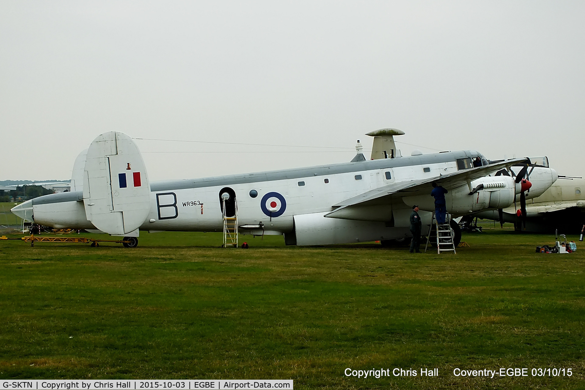 G-SKTN, 1954 Avro 696 Shackleton AEW.2 C/N Not found WR963, being restored to flying condition by The 'Friends of WR963'