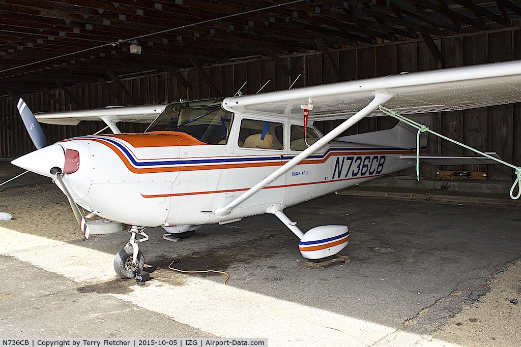 N736CB, 1977 Cessna R172K Hawk XP C/N R1722411, Based at Eastern Slopes Regional Airport near Fryeburg in Maine