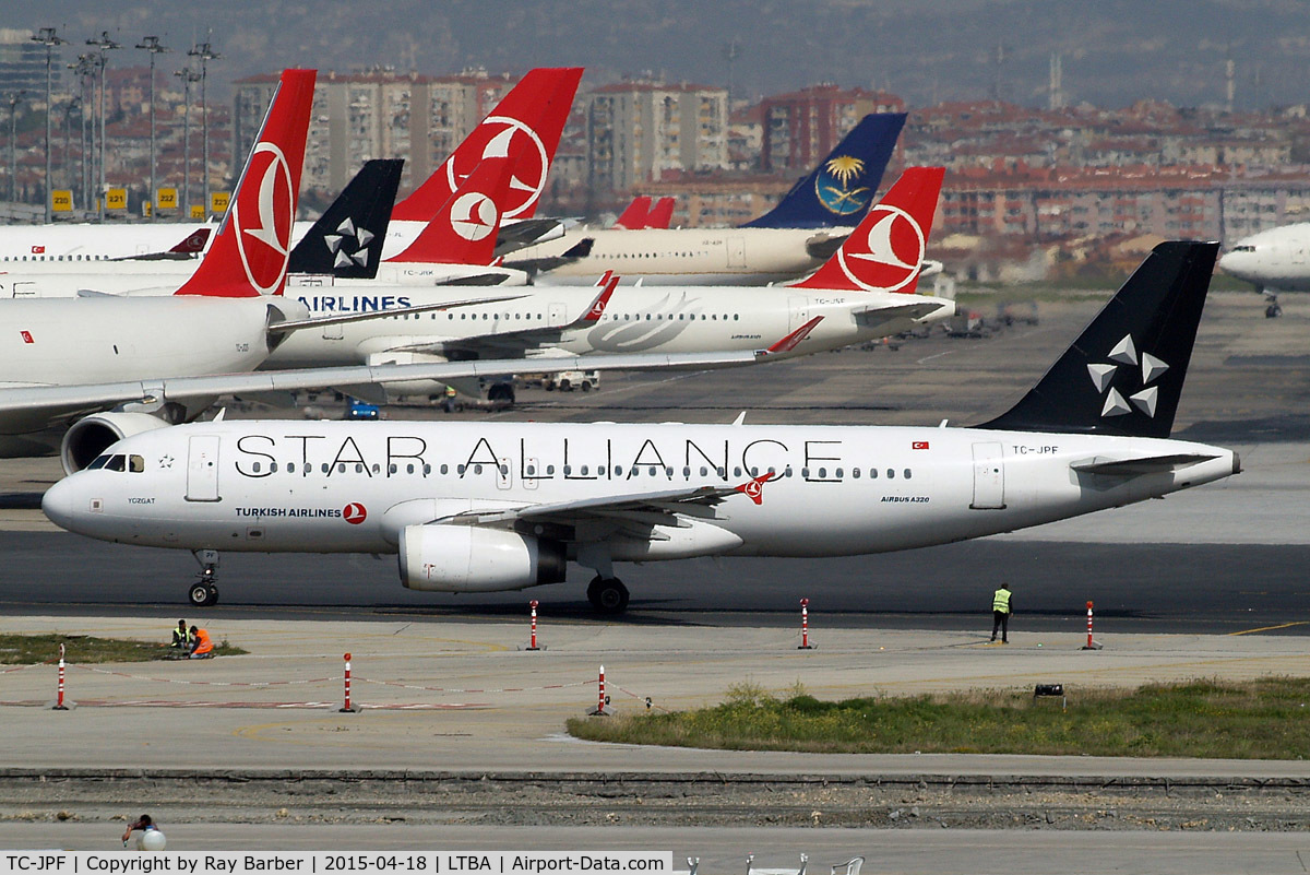 TC-JPF, 2006 Airbus A320-232 C/N 2984, Airbus A320-232 [2984] (THY Turkish Airlines) Istanbul-Ataturk~TC 18/04/2015