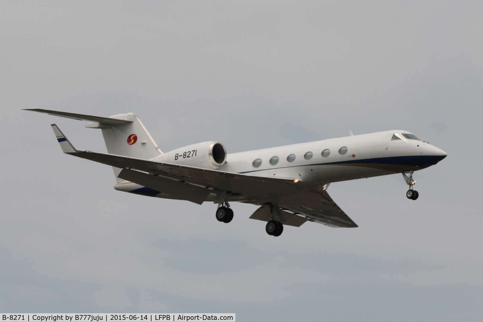 B-8271, 2012 Gulfstream Aerospace GIV-X (G450) C/N 4271, at Le Bourget
