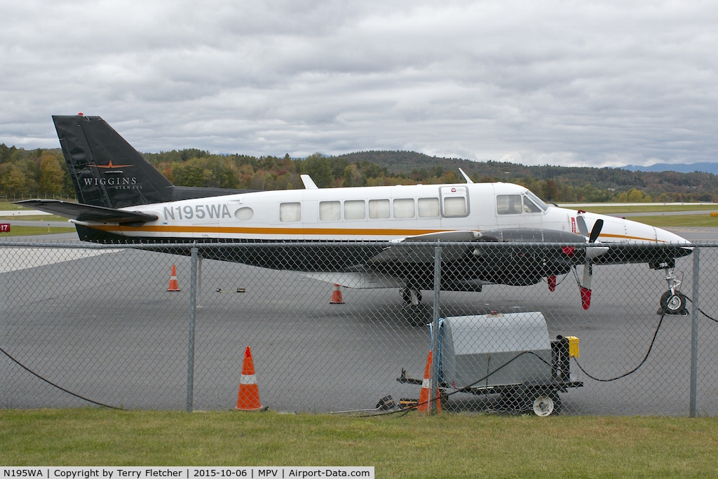 N195WA, 1968 Beech 99 Airliner C/N U-38, 1968 Beech 99, c/n: U-38 of Wiggins Airways