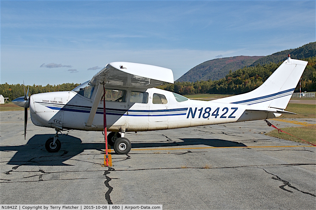 N1842Z, 1962 Cessna 210-5(205) C/N 205-0042, At Middlebury State Airport , Vermont