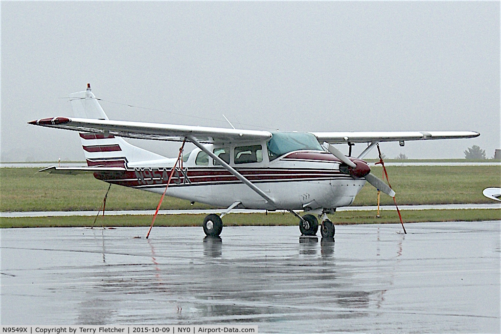 N9549X, 1962 Cessna 210B C/N 21057849, At Fulton County Airport , Johnstown , New York State